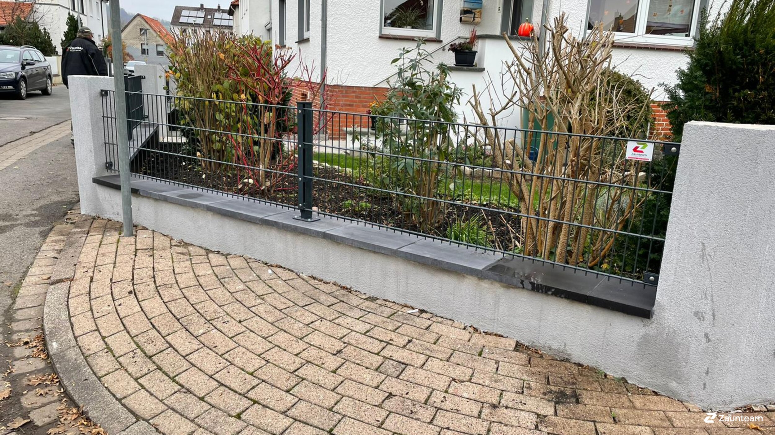 Doppelstabmattenzaun aus dem 2021 in 31789 Hameln Deutschland von Zaunteam Weser-Leine.