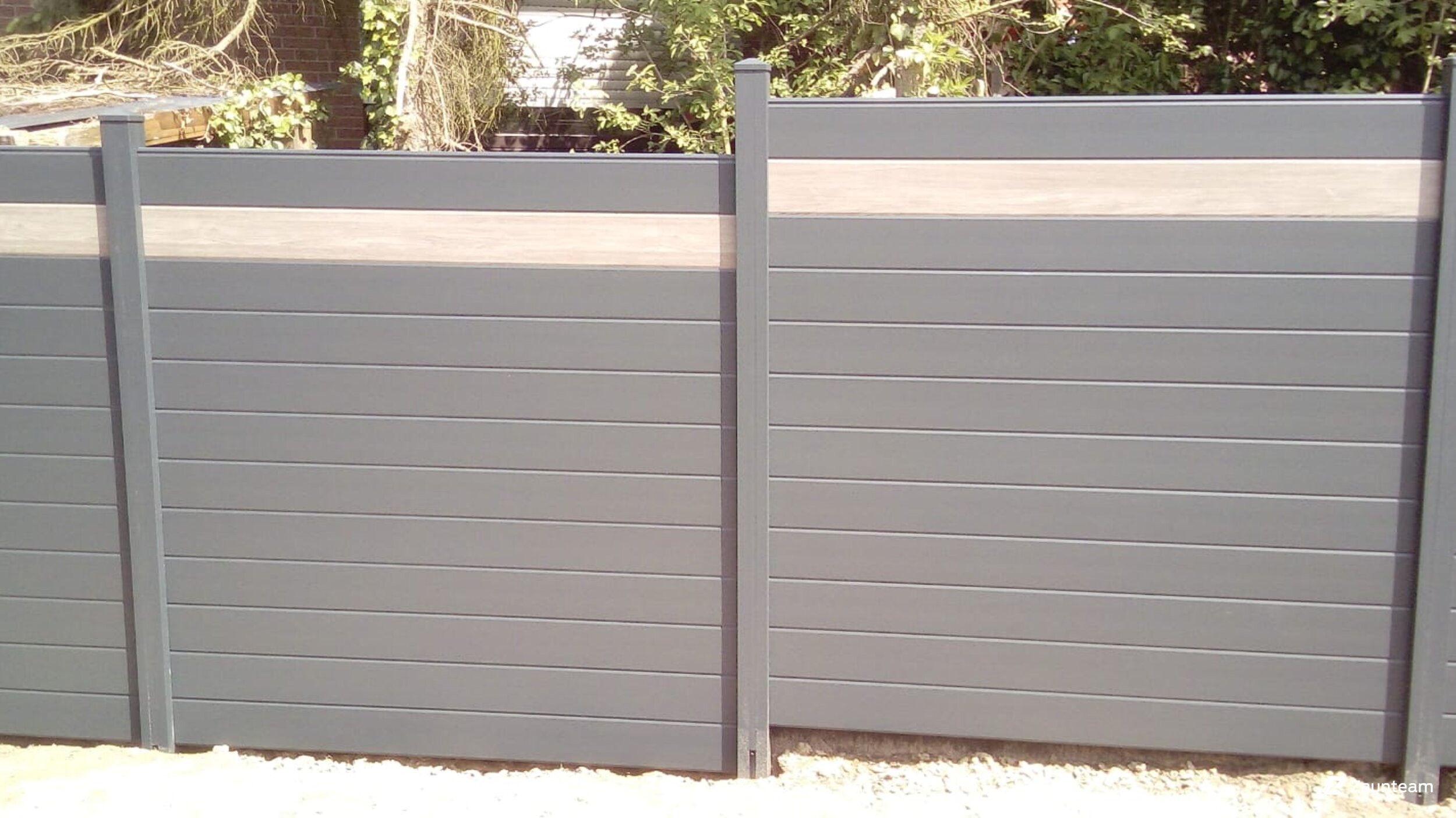 Aluminium Sichtschutz aus dem 2021 in 31787 Hameln Deutschland von Zaunteam Weser-Leine.