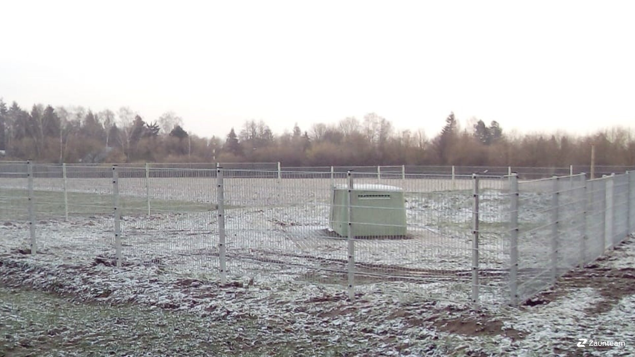 Doppelstabmattenzaun aus dem 2021 in 31020 Salzhemmendorf Deutschland von Zaunteam Weser-Leine.