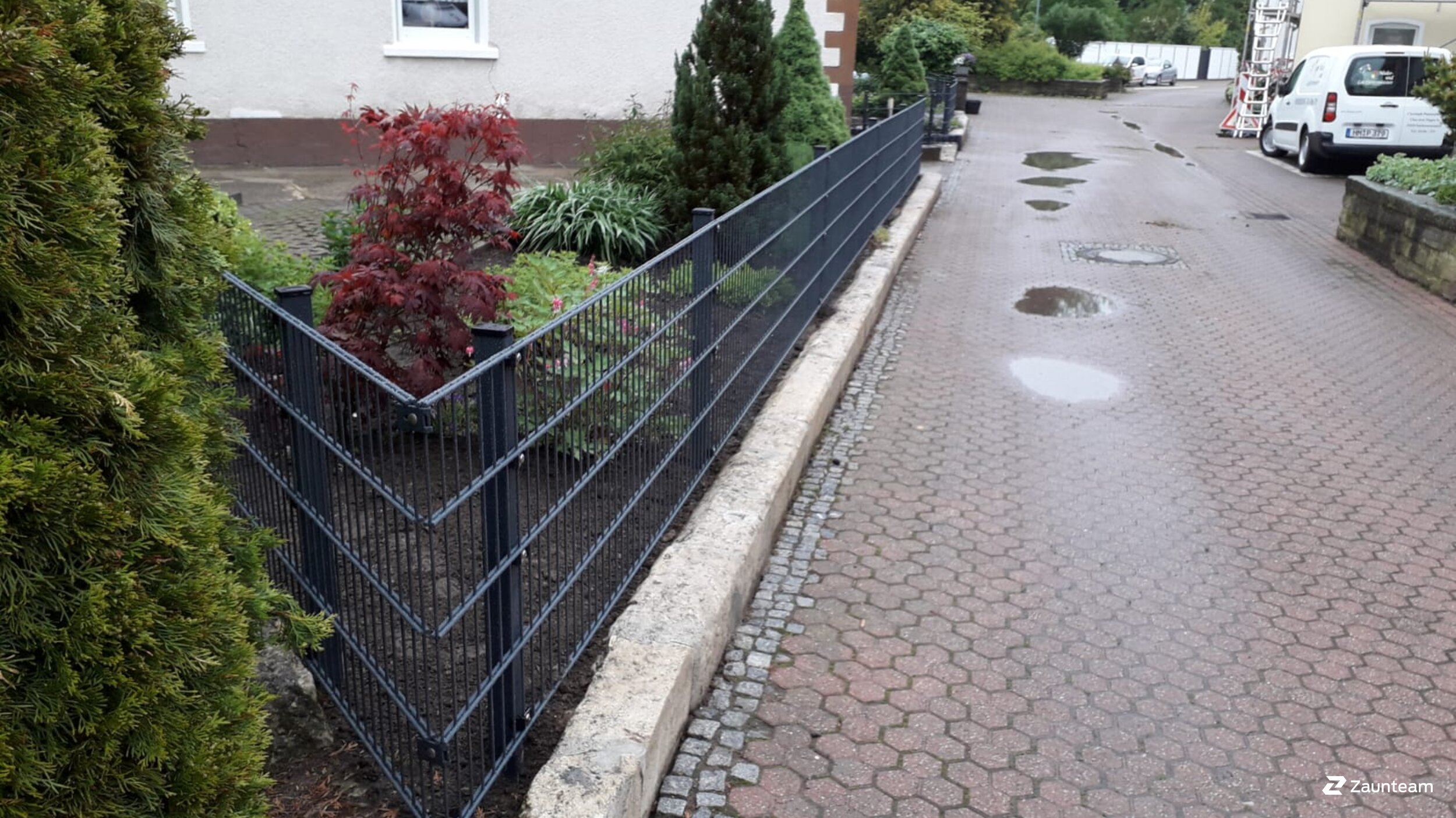 Clôture en panneau double fil de 2019 à 31020 Salzhemmendorf Allemagne de Zaunteam Weser-Leine.