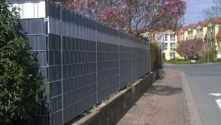 Flecht Sichtschutz aus dem 2016 in 30982 Pattensen Deutschland von Zaunteam Weser-Leine.