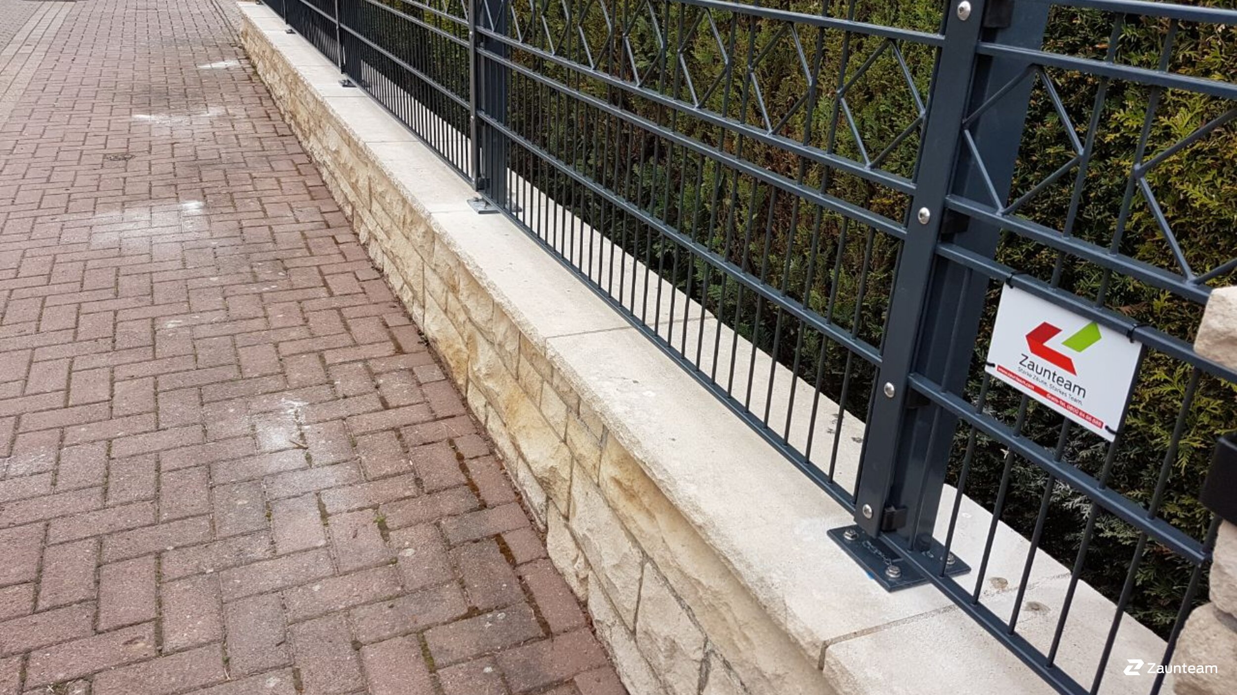 Decorzaun aus dem 2017 in 31863 Coppenbrügge Deutschland von Zaunteam Weser-Leine.