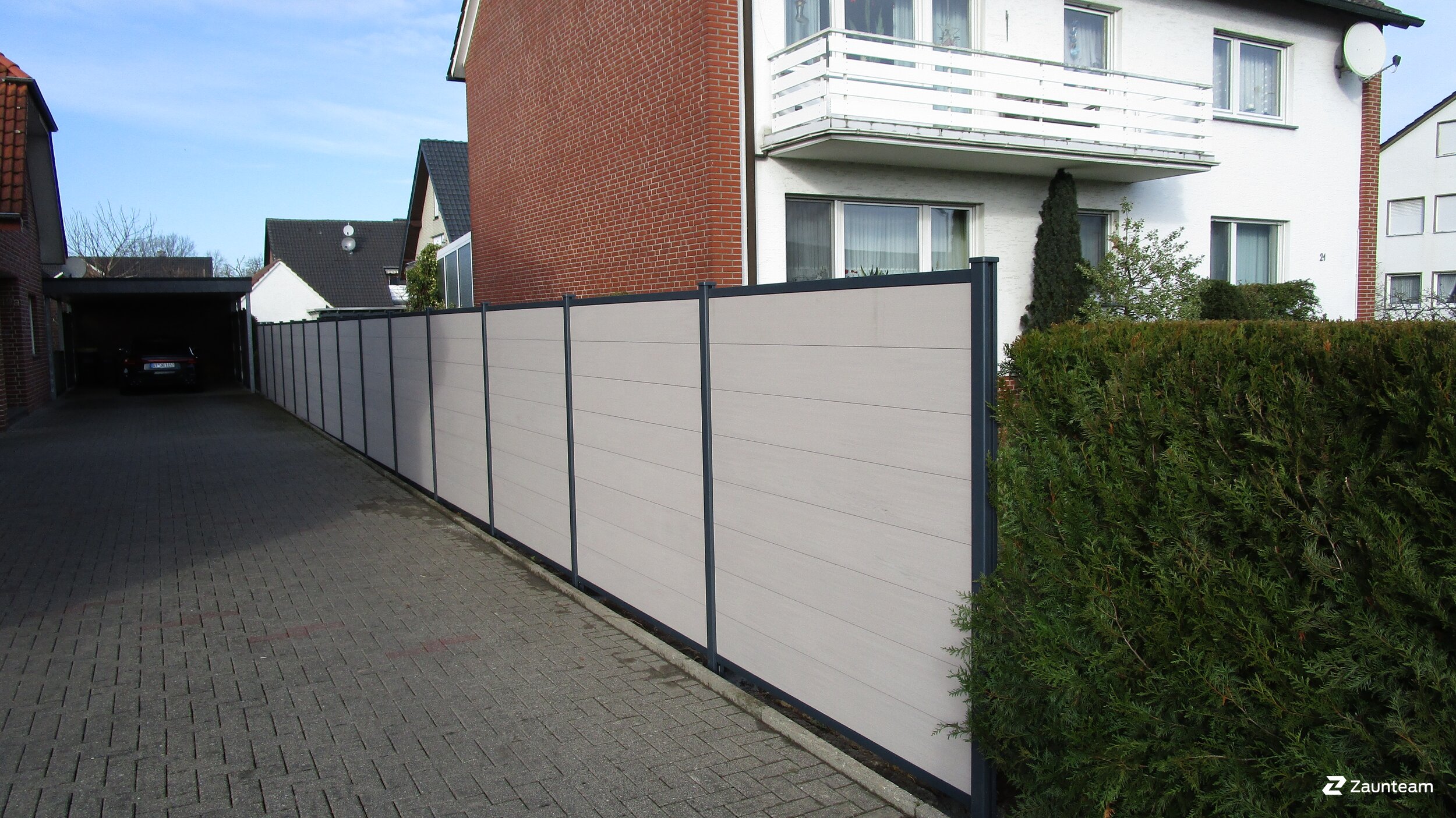 WPC Sichtschutz aus dem 2021 in 33378 Rheda-Wiedenbrück Deutschland von Franchise AG.