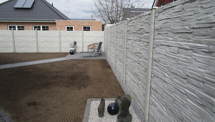 Betonzaun aus dem 2019 in 33449 Langenberg Deutschland von Franchise AG.