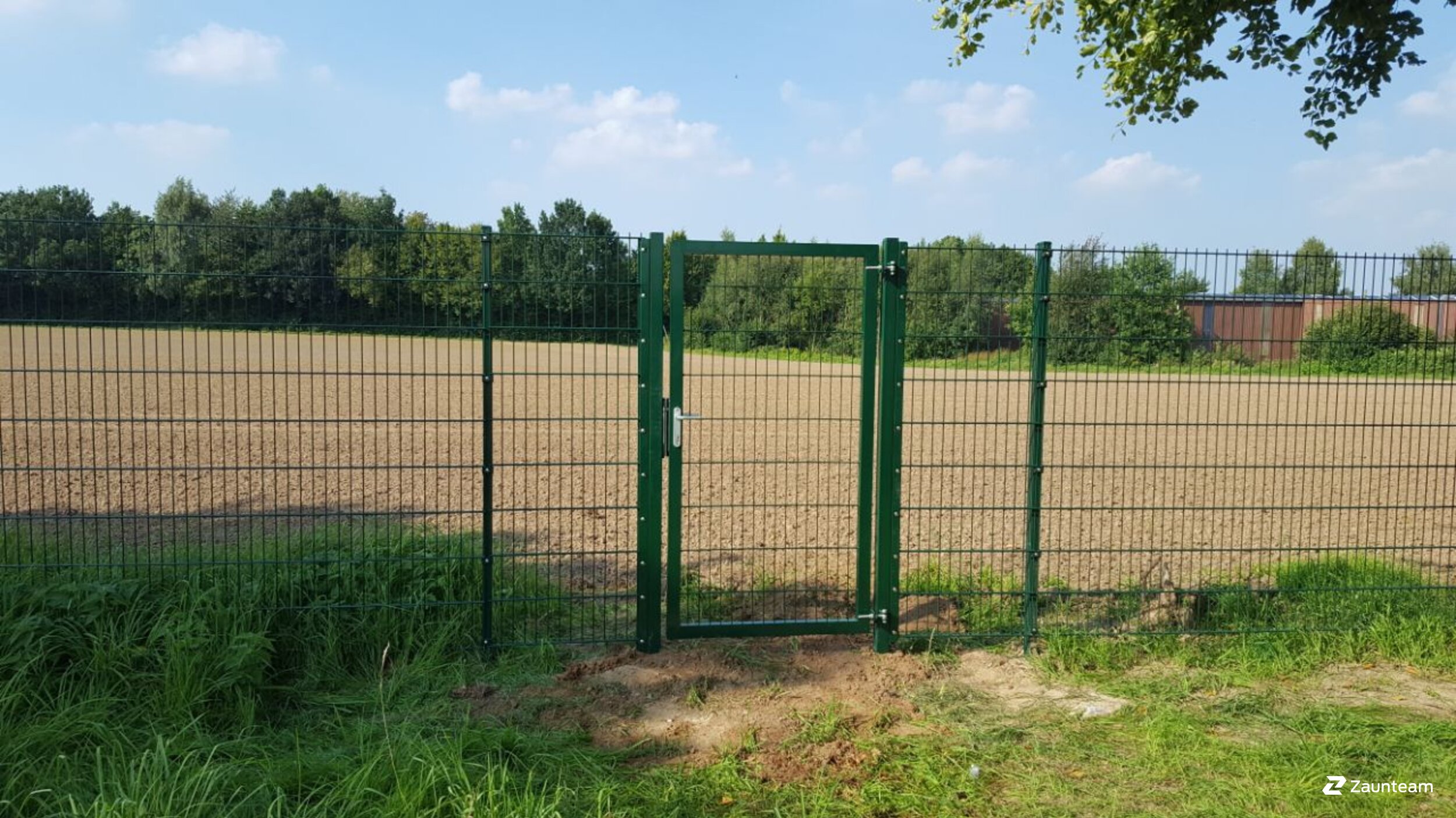 Doppelstabmattenzaun aus dem 2017 in 32835 Steinheim Deutschland von Zaunteam Paderborn.