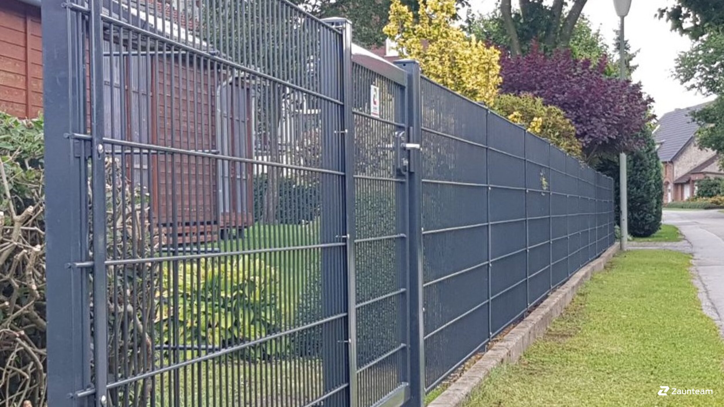 Doppelstabmattenzaun aus dem 2017 in 33165 Kleinenberg Deutschland von Zaunteam Paderborn.