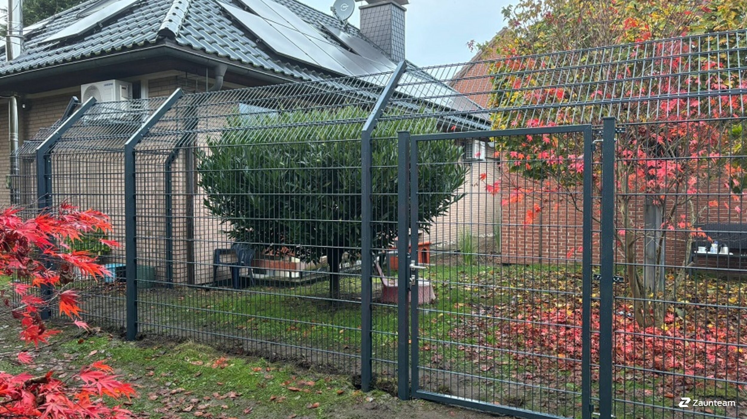 Doppelstabmattenzaun aus dem 2024 in 34439 Willebadessen Deutschland von Zaunteam Paderborn.