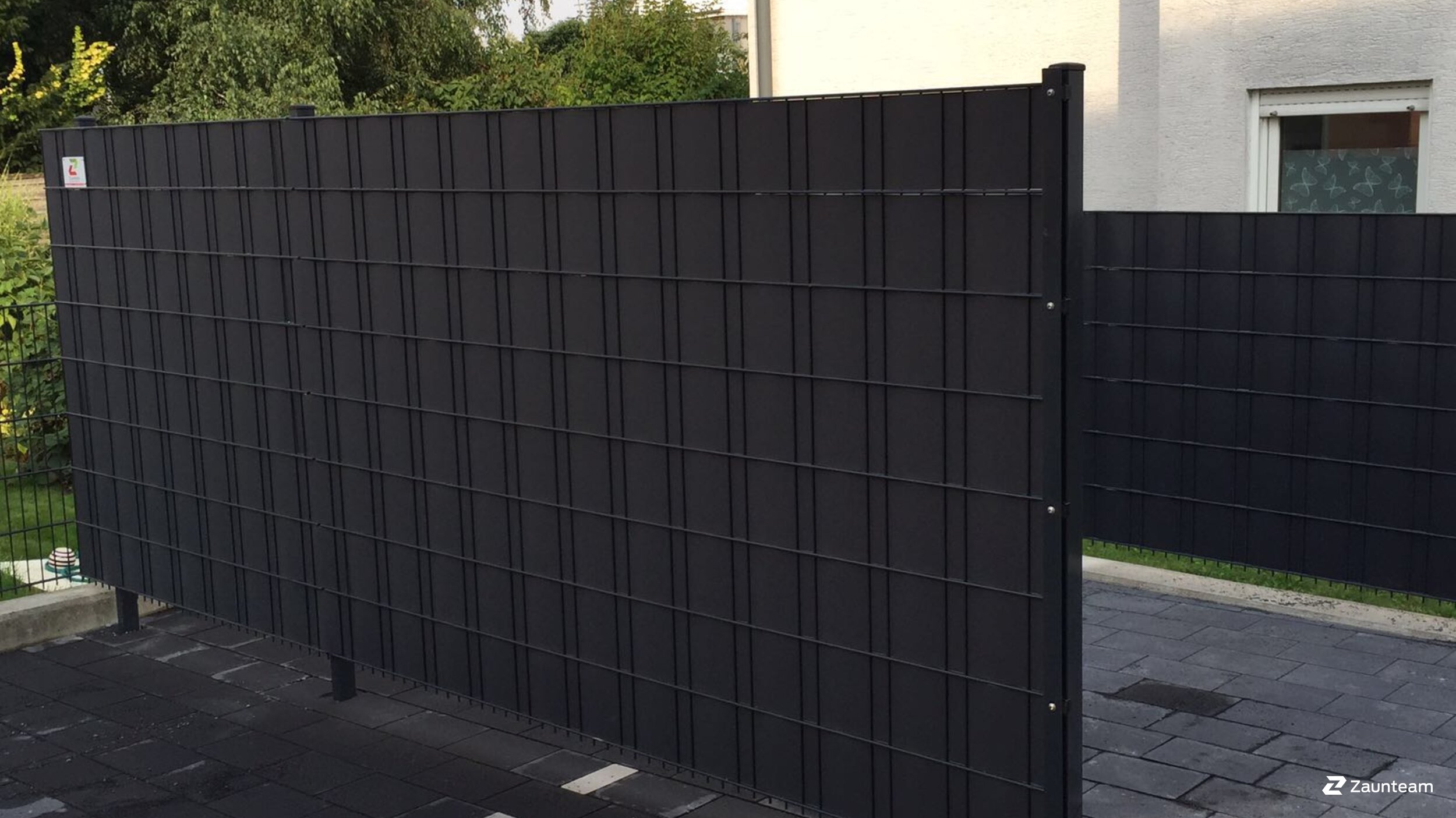 Protection brise-vue en tressage de 2016 à 33098 Paderborn Allemagne de Zaunteam Paderborn.