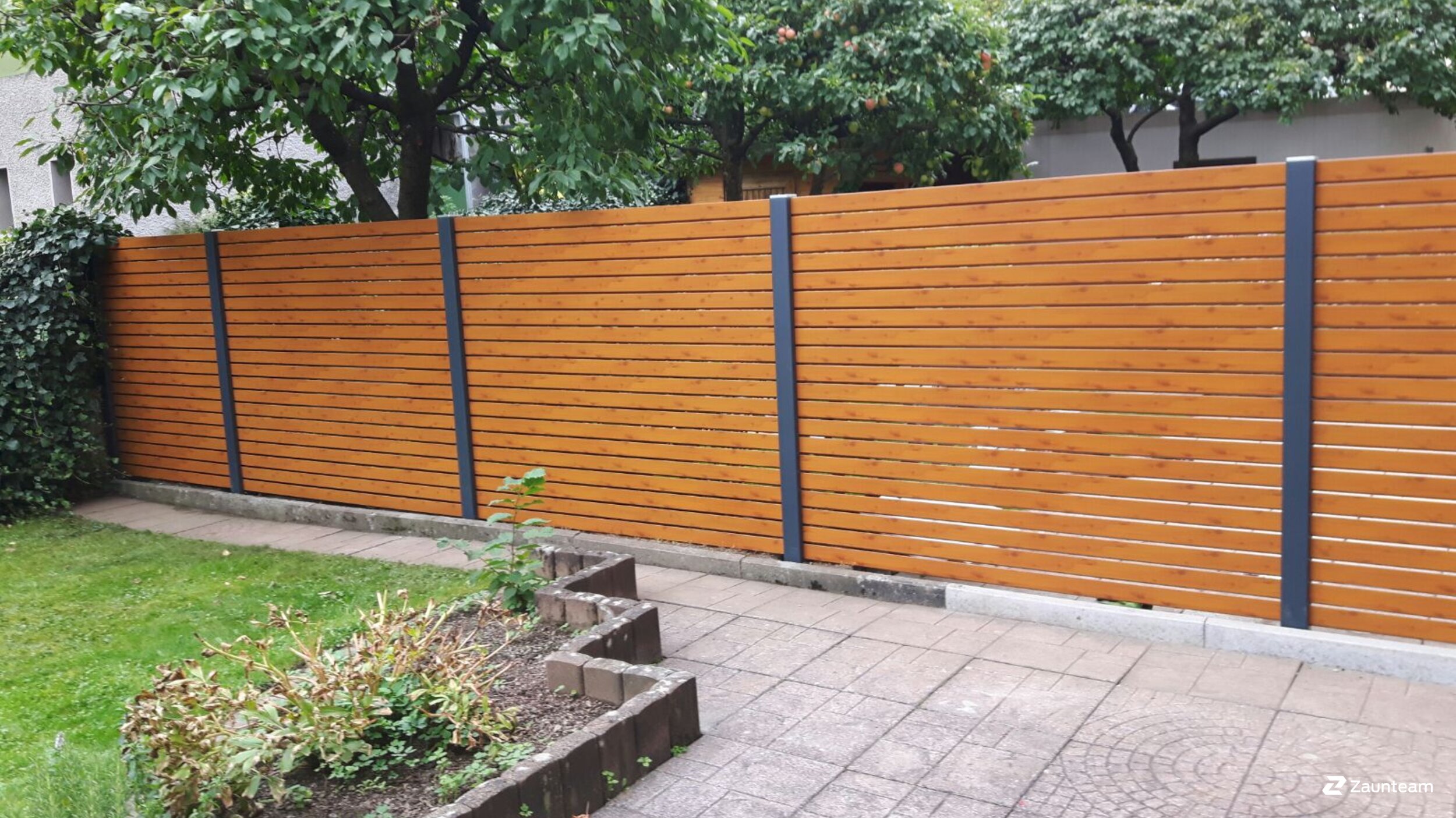 Aluminium Sichtschutz aus dem 2016 in 57462 Olpe Deutschland von Zaunteam Südwestfalen.