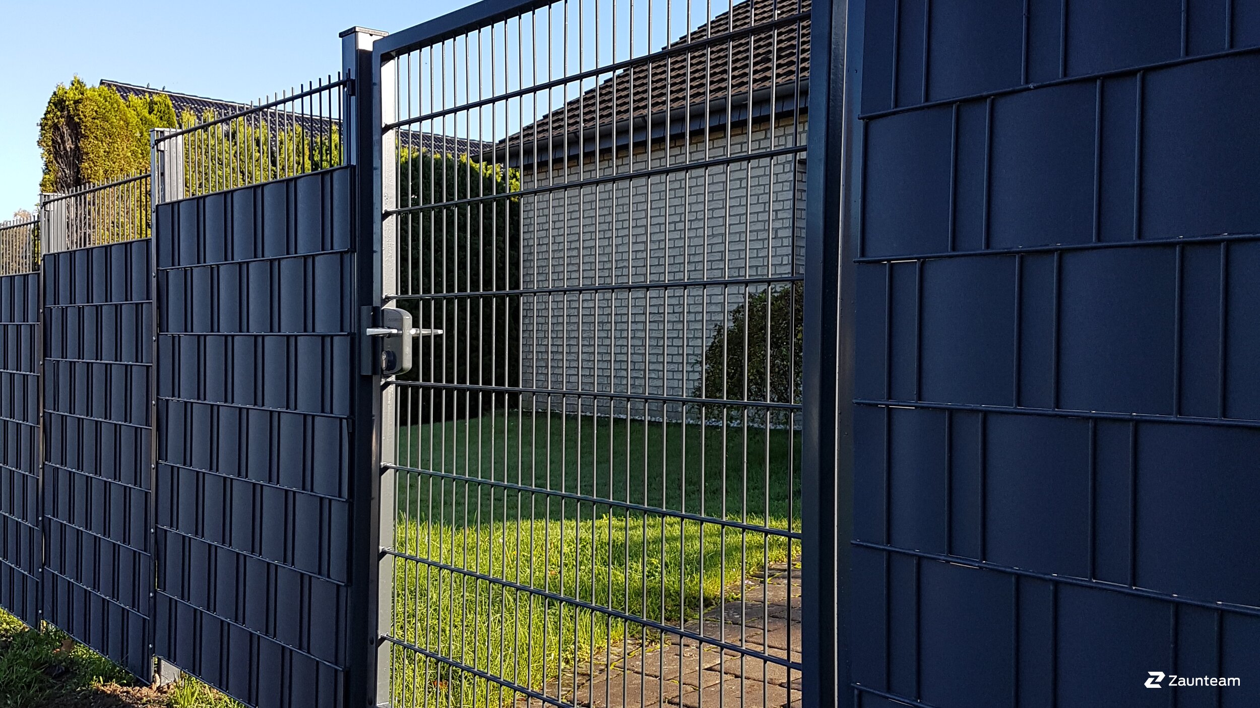 Flecht Sichtschutz aus dem 2017 in 51580 Reichshof Deutschland von Zaunteam Südwestfalen.