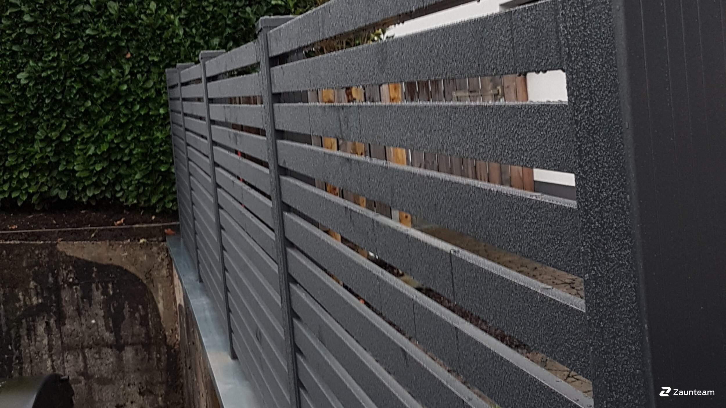Aluminium Sichtschutz aus dem 2018 in 57462 Olpe Deutschland von Zaunteam Südwestfalen.