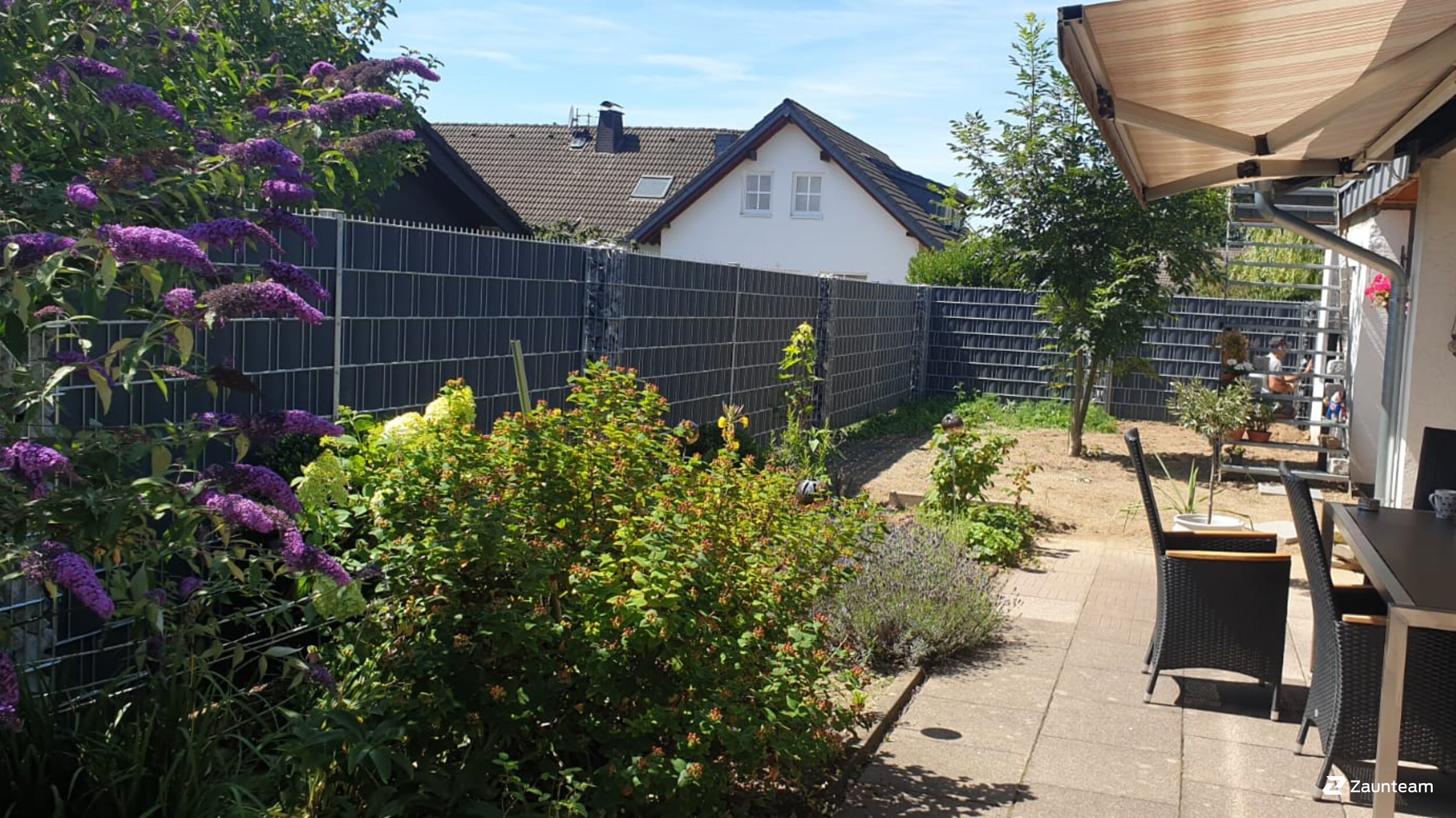 Flecht Sichtschutz aus dem 2020 in 51580 Reichshof Deutschland von Zaunteam Südwestfalen.