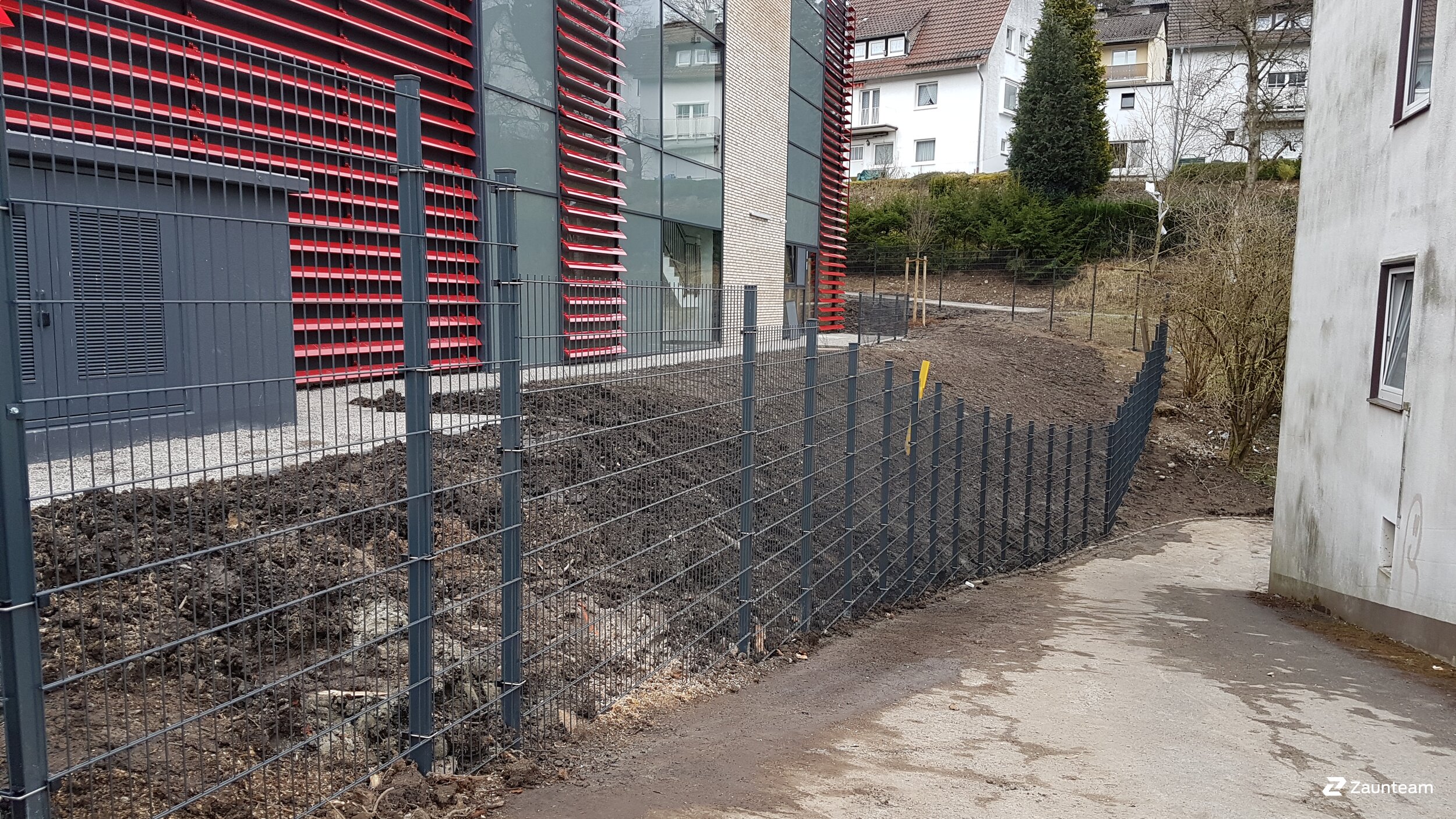 Doppelstabmattenzaun aus dem 2018 in 58507 Lüdenscheid Deutschland von Zaunteam Südwestfalen.