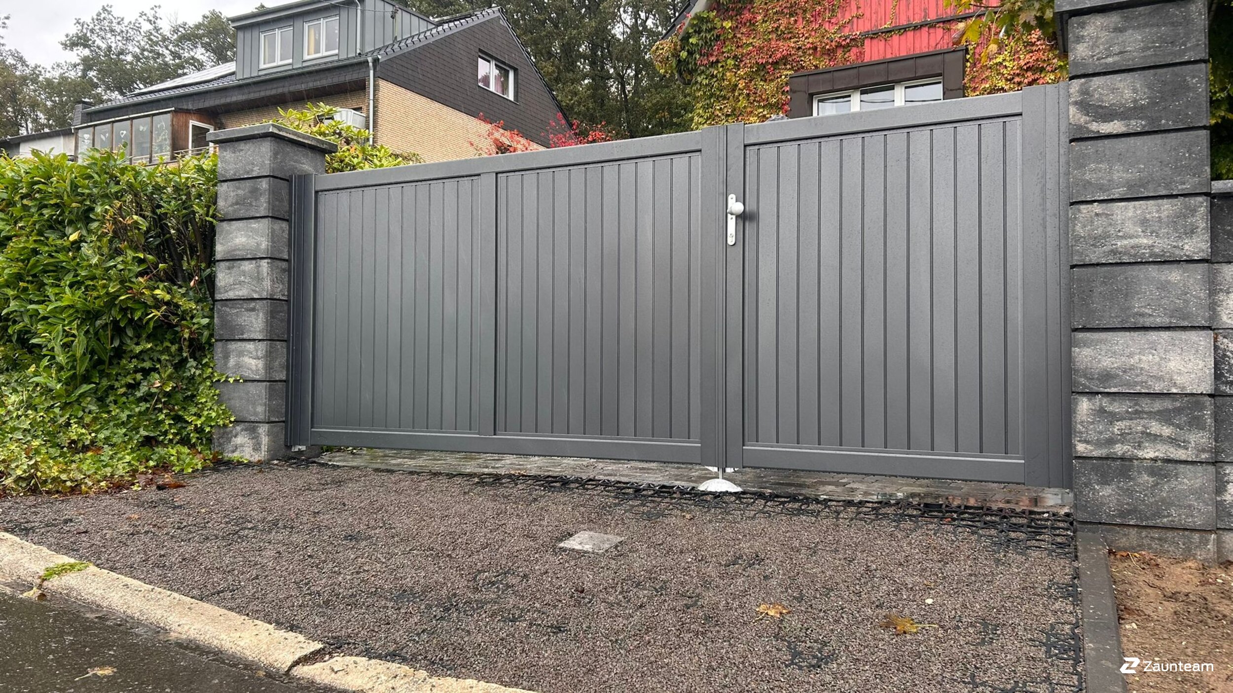 Aluzaun aus dem 2024 in 51580 Reichshof Deutschland von Zaunteam Südwestfalen.