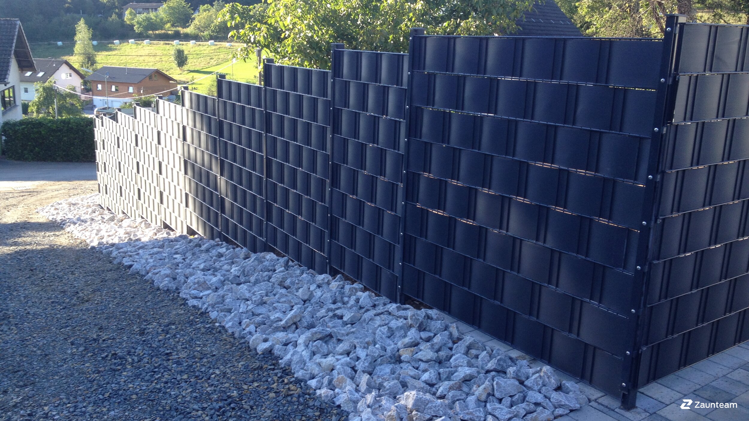 Flecht Sichtschutz aus dem 2016 in 51597 Morsbach Deutschland von Zaunteam Südwestfalen.