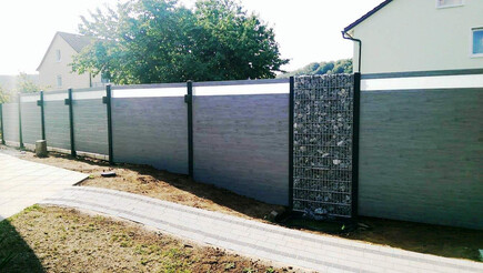Aluminium Sichtschutz aus dem 2018 in 97717 Euerdorf Deutschland von Zaunteam Main-Rhön.
