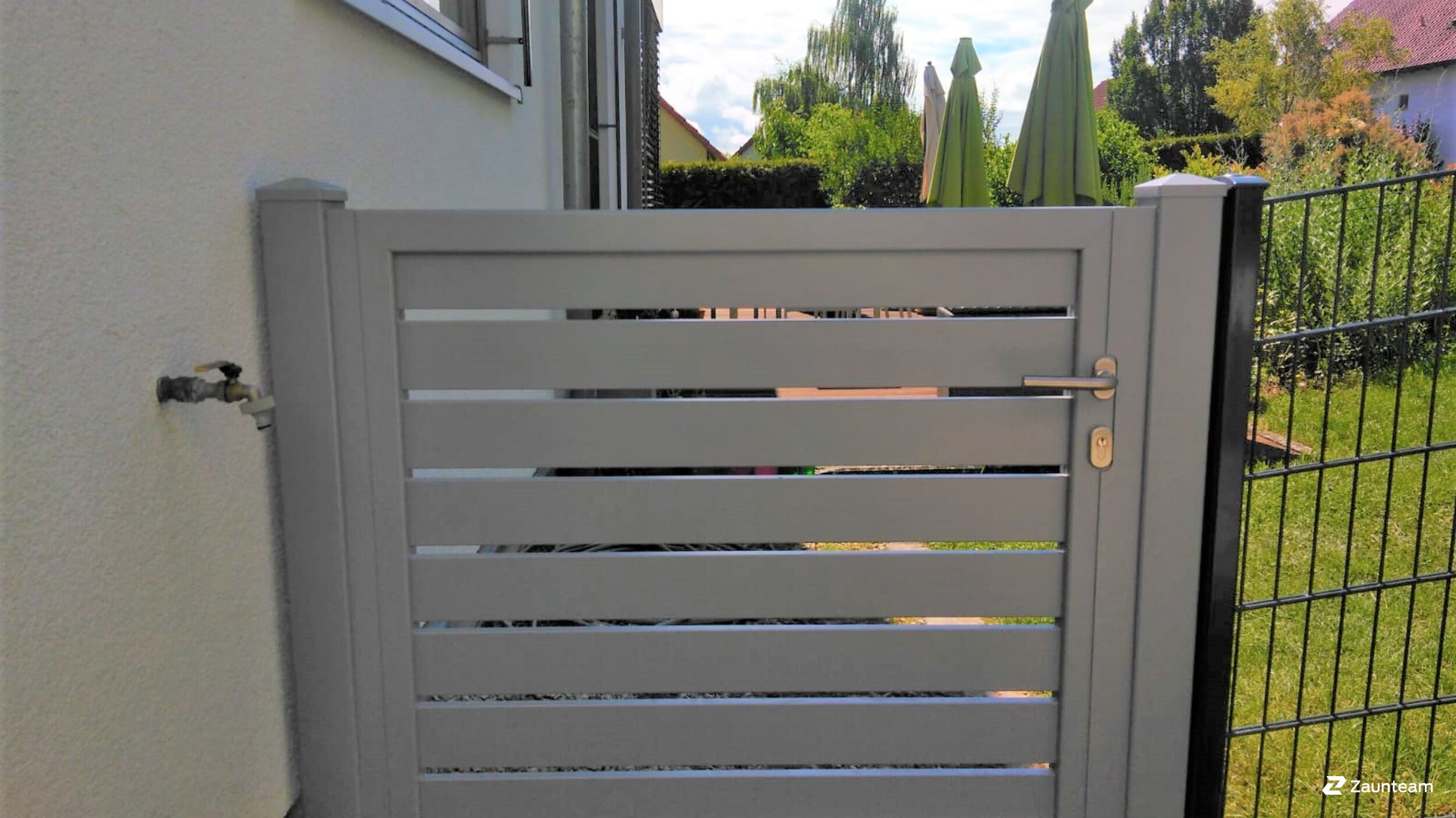 Aluzaun aus dem 2020 in 97717 Euerdorf Deutschland von Zaunteam Main-Rhön.