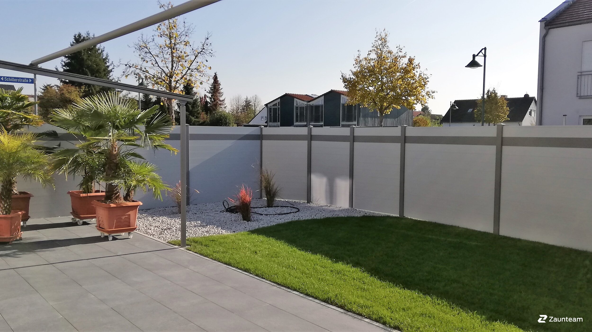 Aluminium Sichtschutz aus dem 2019 in 97717 Euerdorf Deutschland von Zaunteam Main-Rhön.