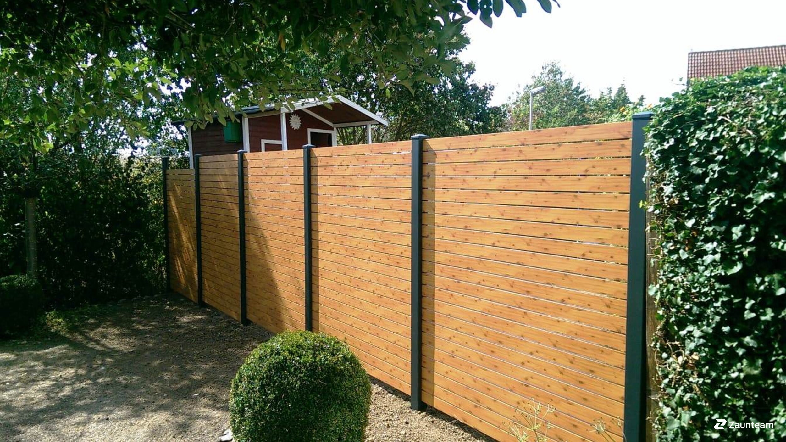 Aluminium Sichtschutz aus dem 2018 in 97717 Euerdorf Deutschland von Zaunteam Main-Rhön.
