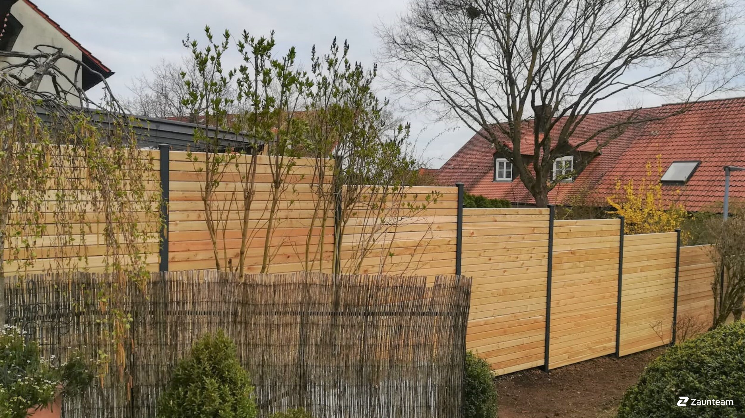 Aluminium Sichtschutz aus dem 2021 in 97424 Schweinfurt Deutschland von Zaunteam Main-Rhön.