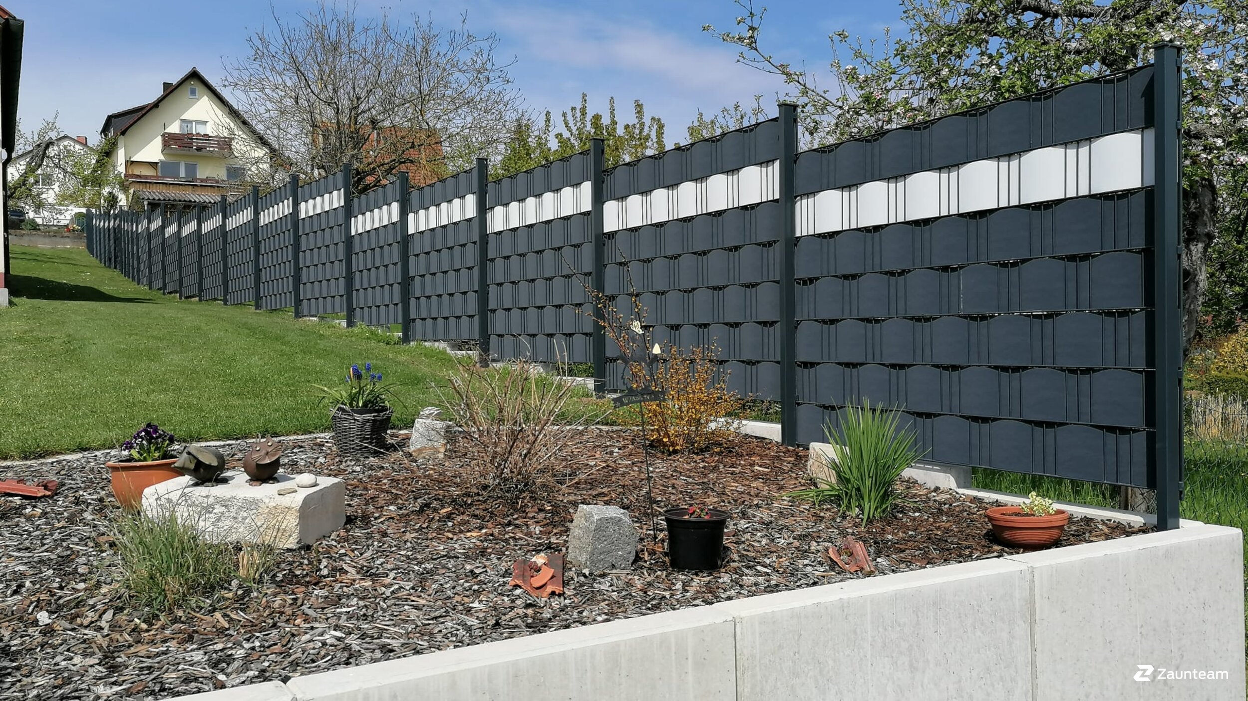 Flecht Sichtschutz aus dem 2023 in 97714 Ebenhausen Deutschland von Zaunteam Main-Rhön.