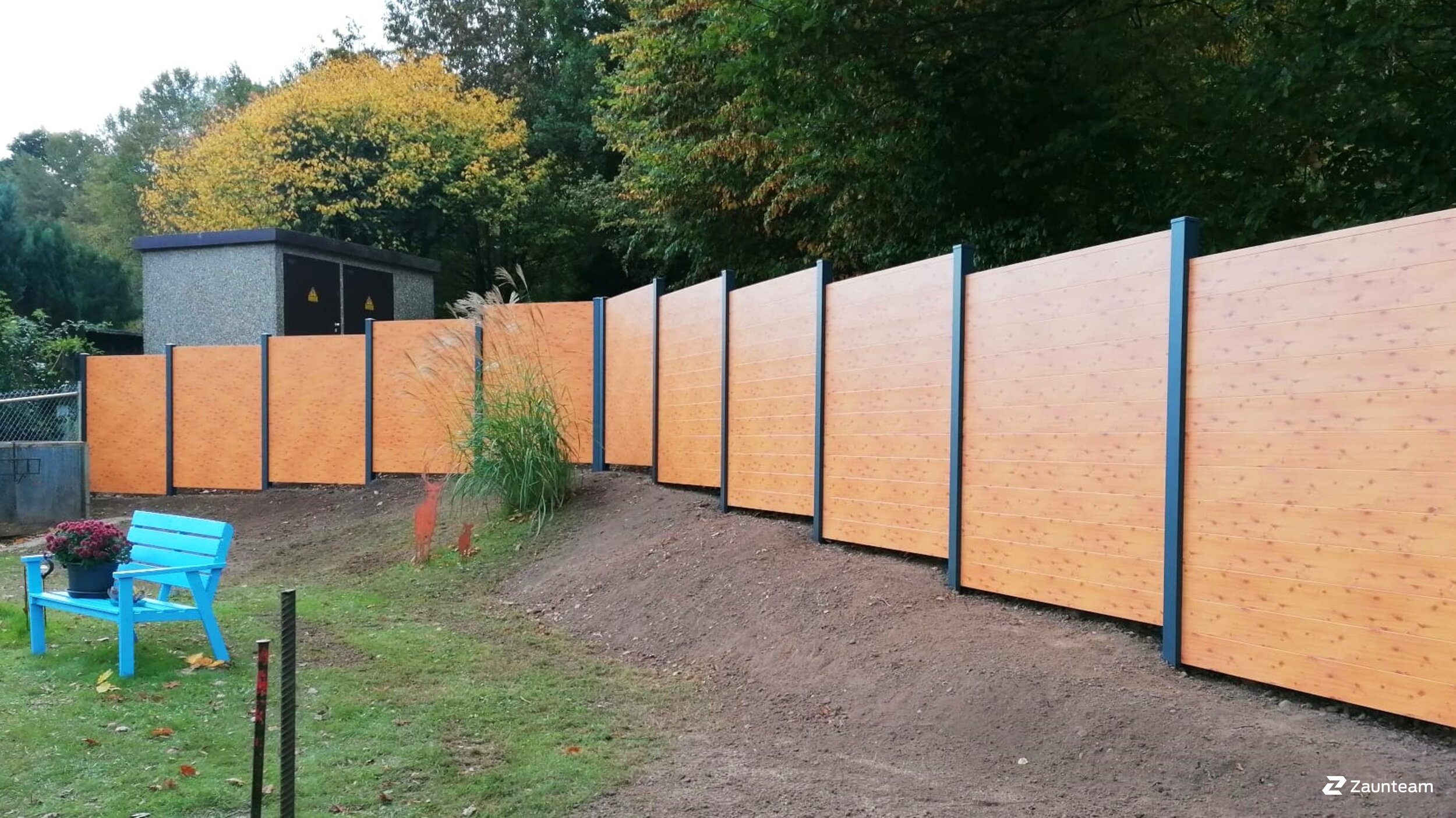 Aluminium Sichtschutz aus dem 2023 in 97769 Bad Brückenau Deutschland von Zaunteam Main-Rhön.