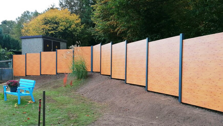 Aluminium Sichtschutz aus dem 2023 in 97769 Bad Brückenau Deutschland von Zaunteam Main-Rhön.