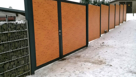 Aluminium Sichtschutz aus dem 2024 in 97769 Bad Brückenau Deutschland von Zaunteam Main-Rhön.