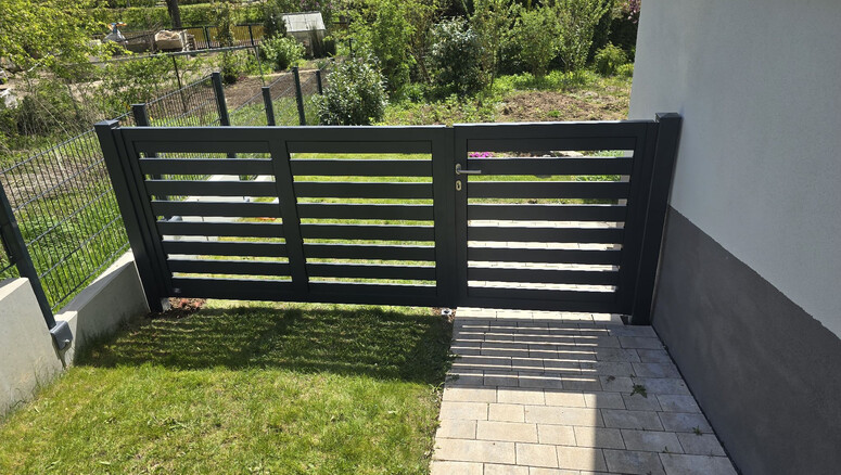 Aluminium Sichtschutz aus dem 2026 in 97497 Dingolshausen Deutschland von Zaunteam Main-Rhön.