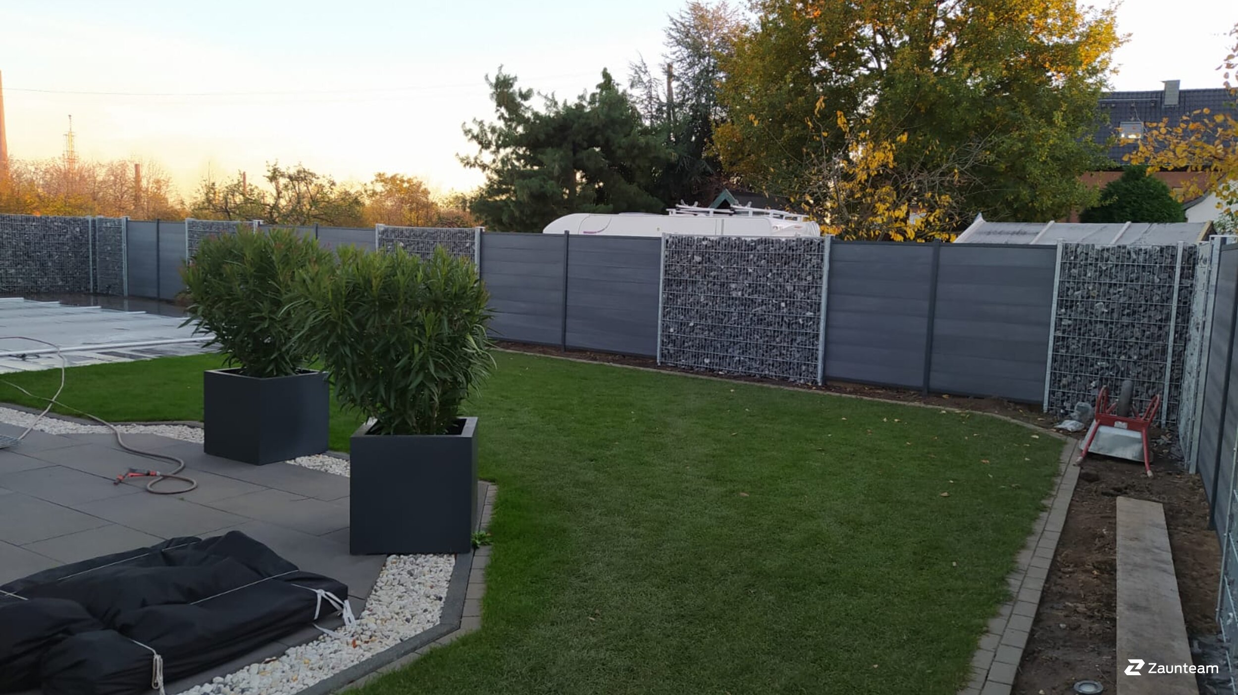 WPC Sichtschutz aus dem 2020 in 53859 Niederkassel Deutschland von Zaunteam Rhein-Sieg.