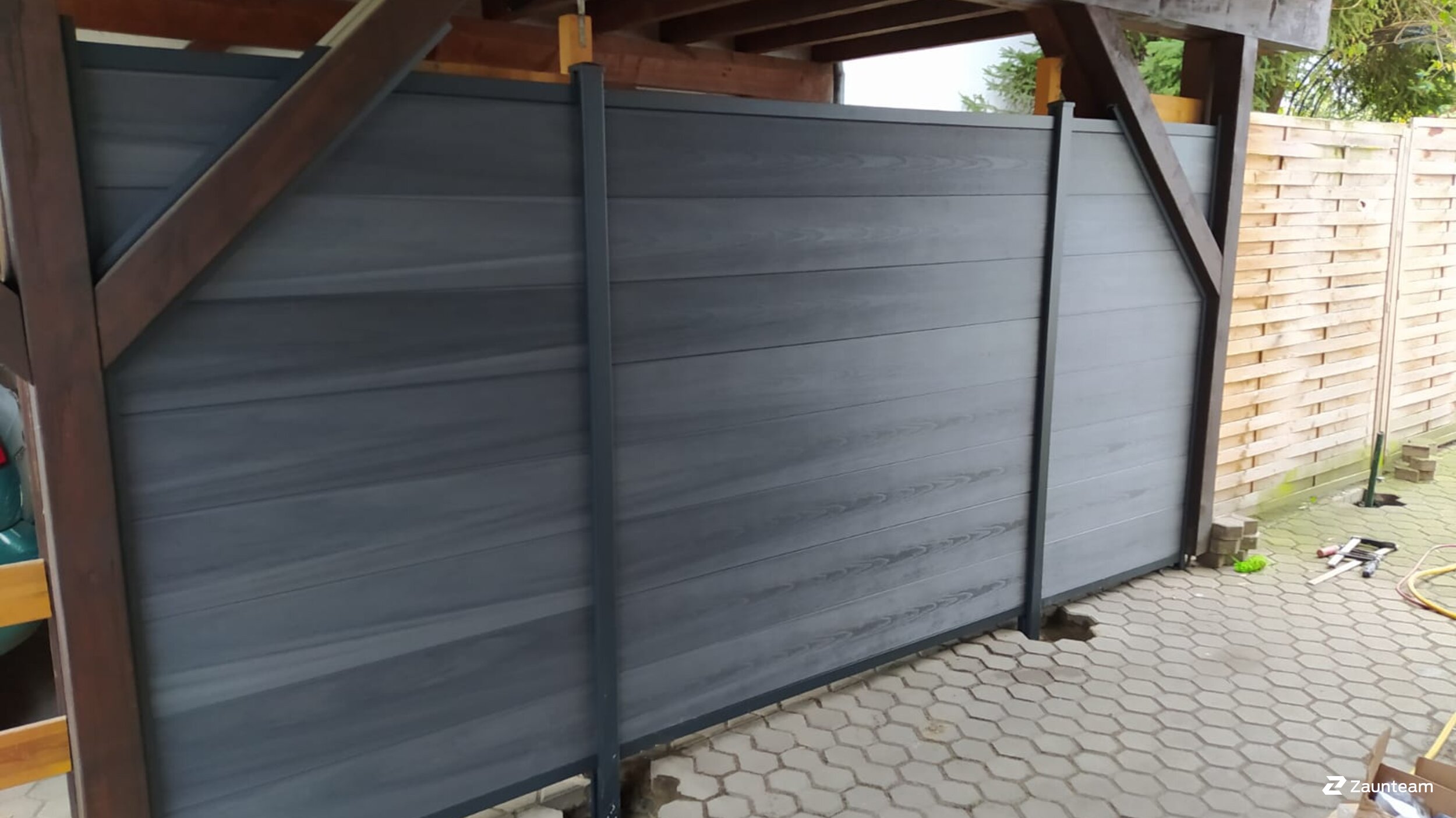 WPC Sichtschutz aus dem 2020 in 53844 Troisdorf Deutschland von Zaunteam Rhein-Sieg.