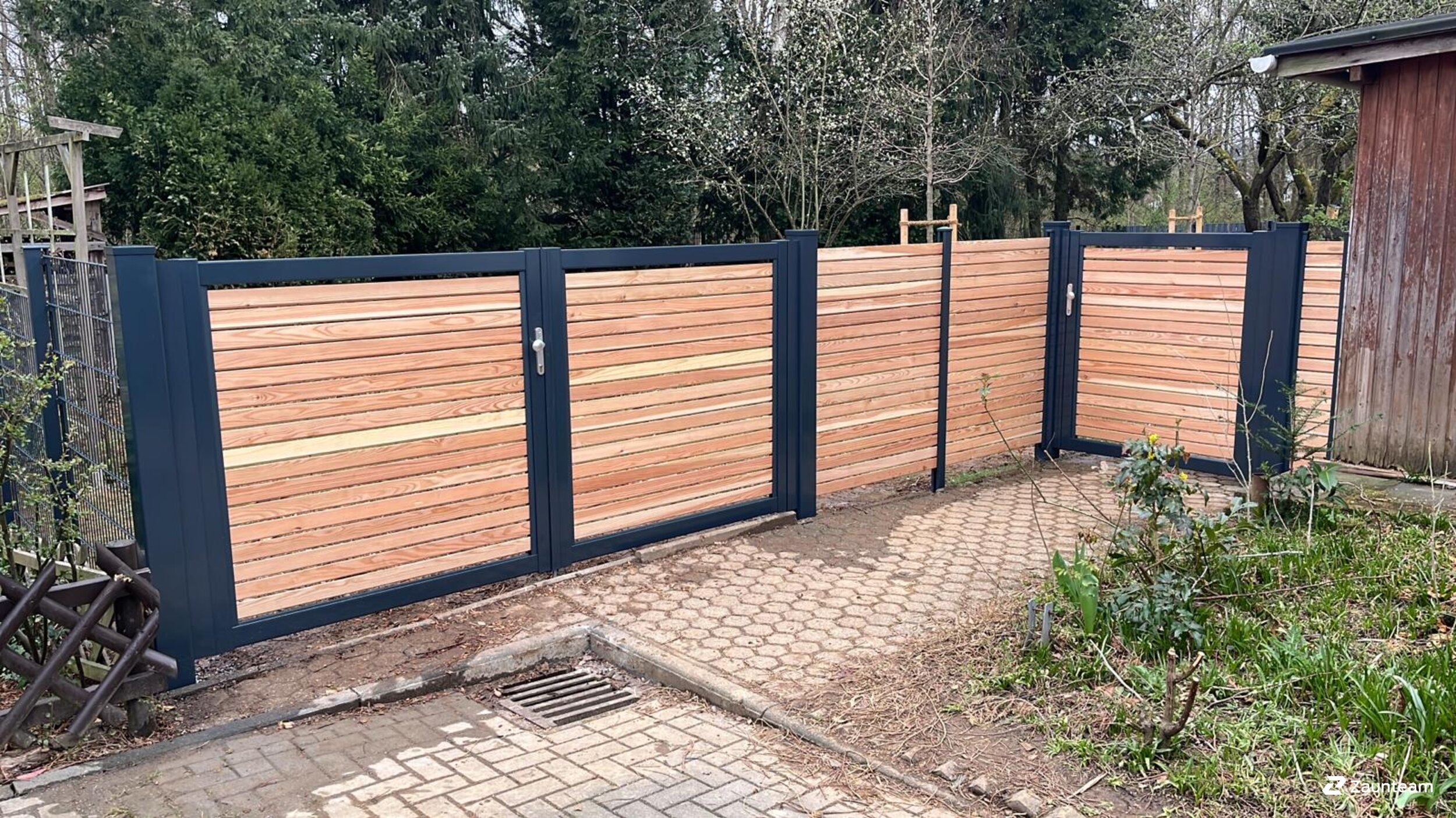 Aluzaun aus dem 2022 in 53773 Hennef Deutschland von Zaunteam Rhein-Sieg.