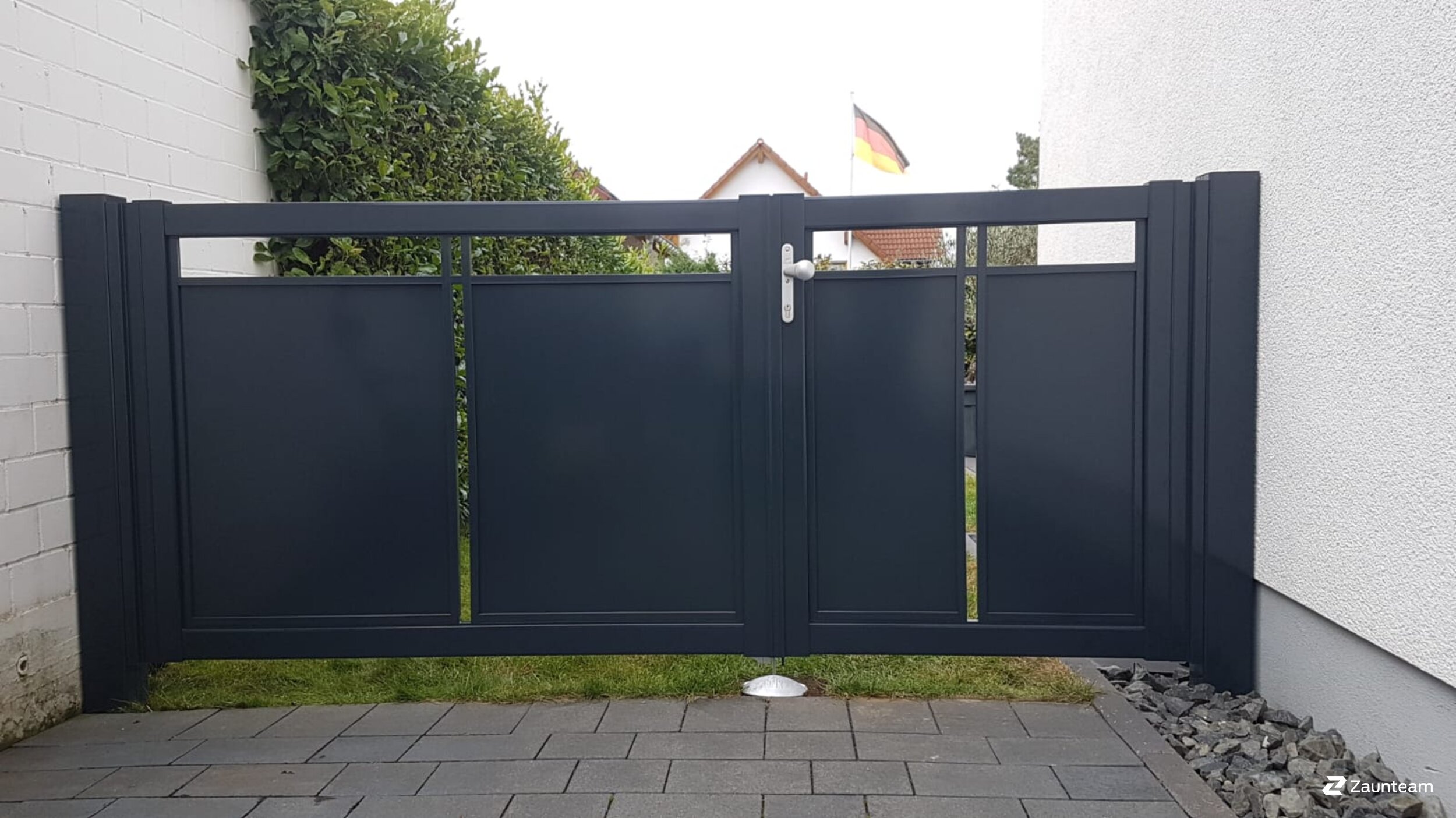 Aluzaun aus dem 2023 in 53819 Neunkirchen-Seelscheid Deutschland von Zaunteam Rhein-Sieg.