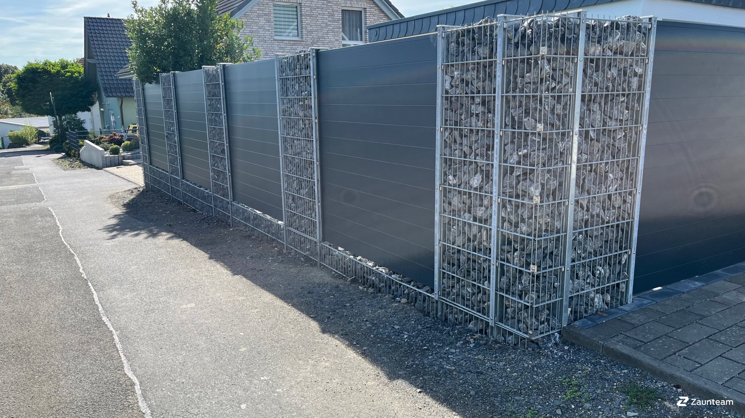 Aluminium Sichtschutz aus dem 2023 in 53819 Neunkirchen-Seelscheid Deutschland von Zaunteam Rhein-Sieg.