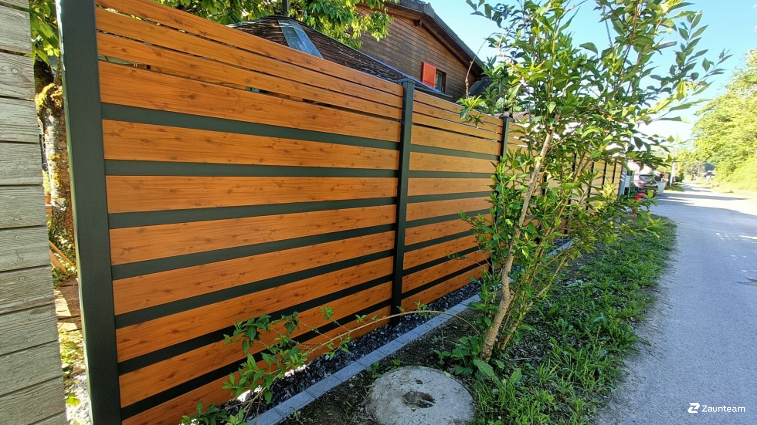 Aluminium Sichtschutz aus dem 2026 in 1568 Portalban Schweiz von Zaunteam Spahni AG.