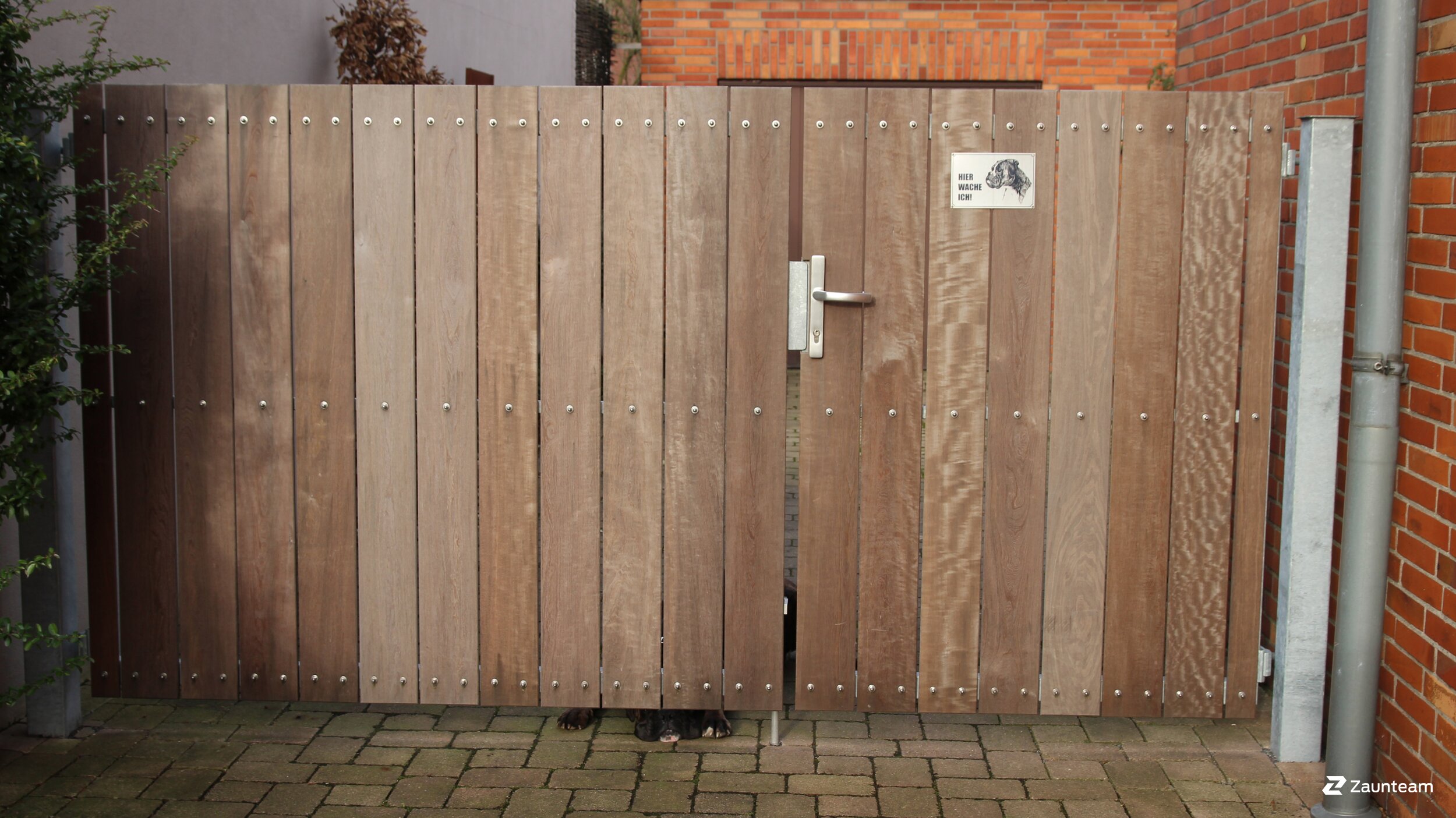 Protection brise-vue en bois de 2016 à 46499 Hamminkeln Allemagne de Zaunteam Hohe Mark.