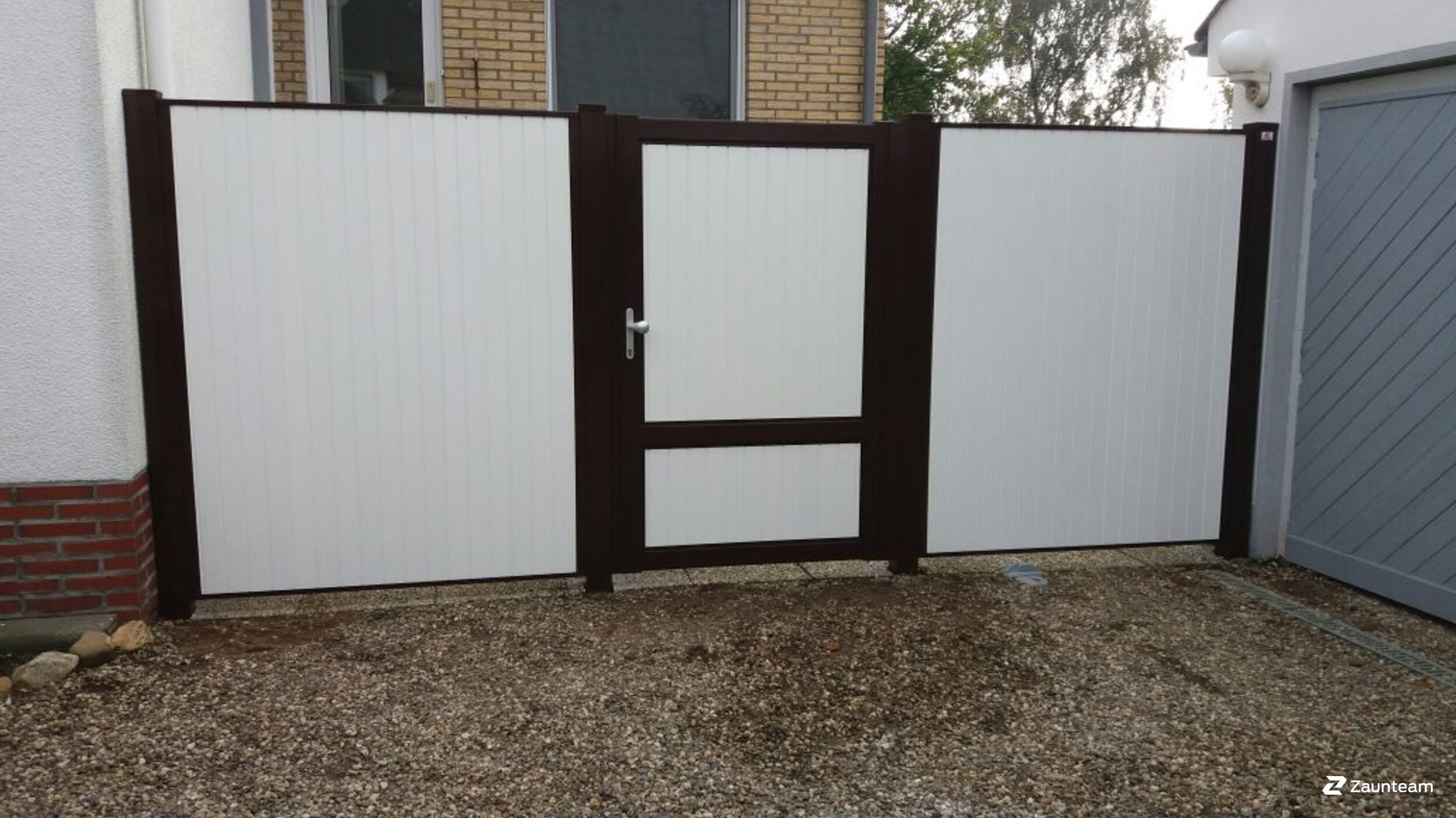 Aluminium Sichtschutz aus dem 2017 in 46487 Wesel Deutschland von Zaunteam Hohe Mark.