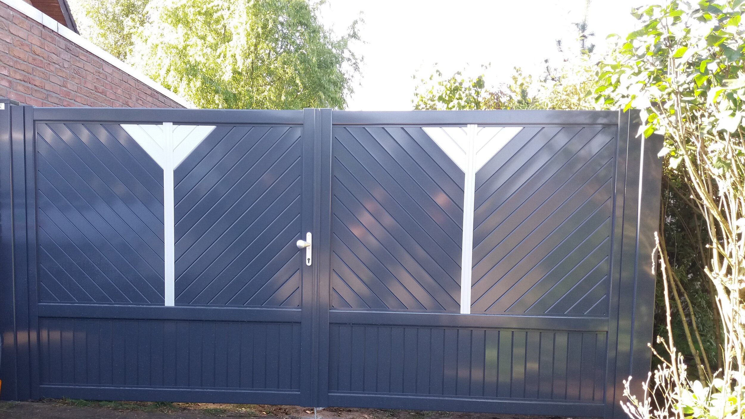 Aluminium Sichtschutz aus dem 2021 in 46499 Hamminkeln Deutschland von Zaunteam Hohe Mark.