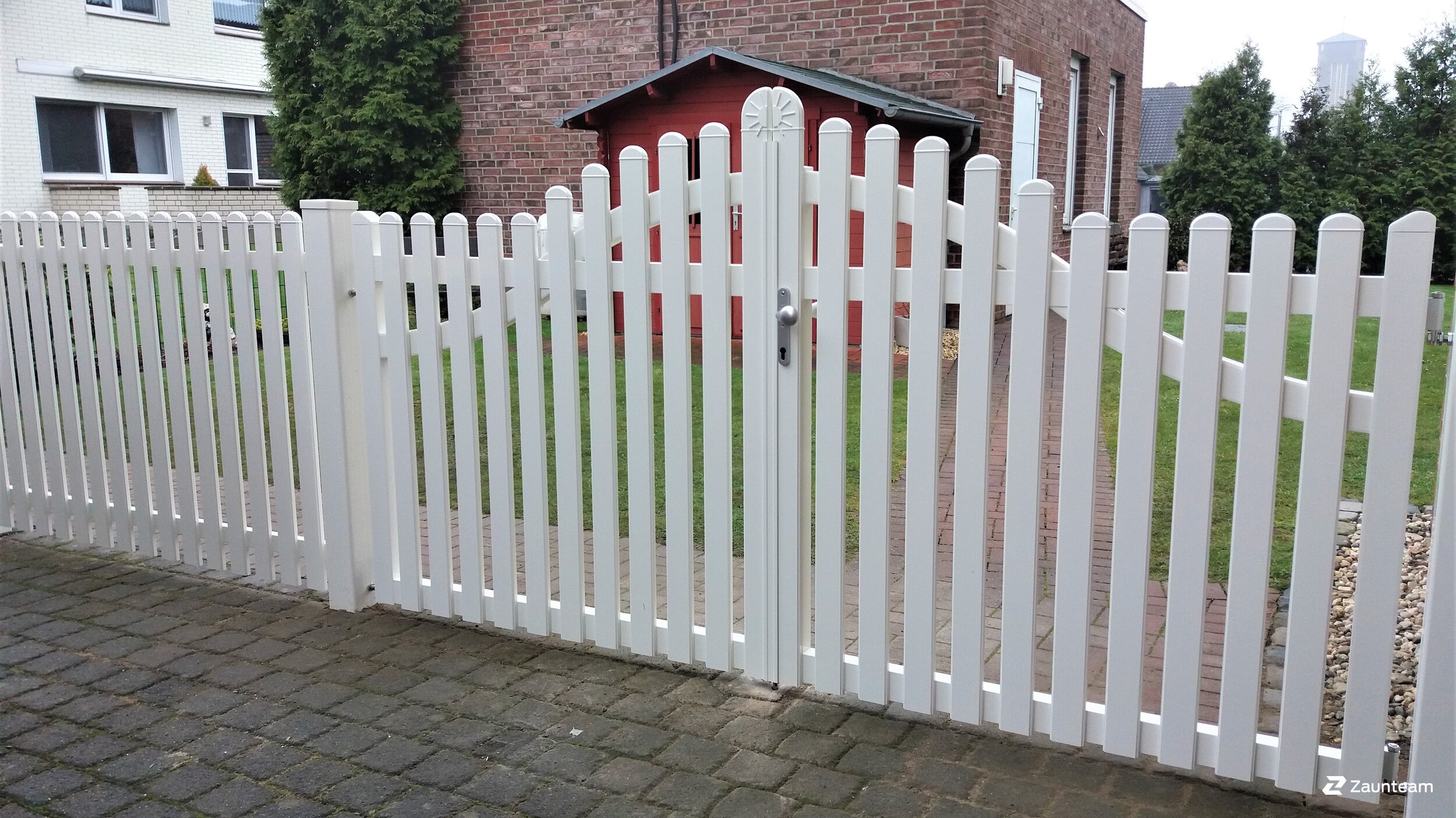 Clôture en aluminium de 2020 à 46284 Dorsten Allemagne de Zaunteam Hohe Mark.