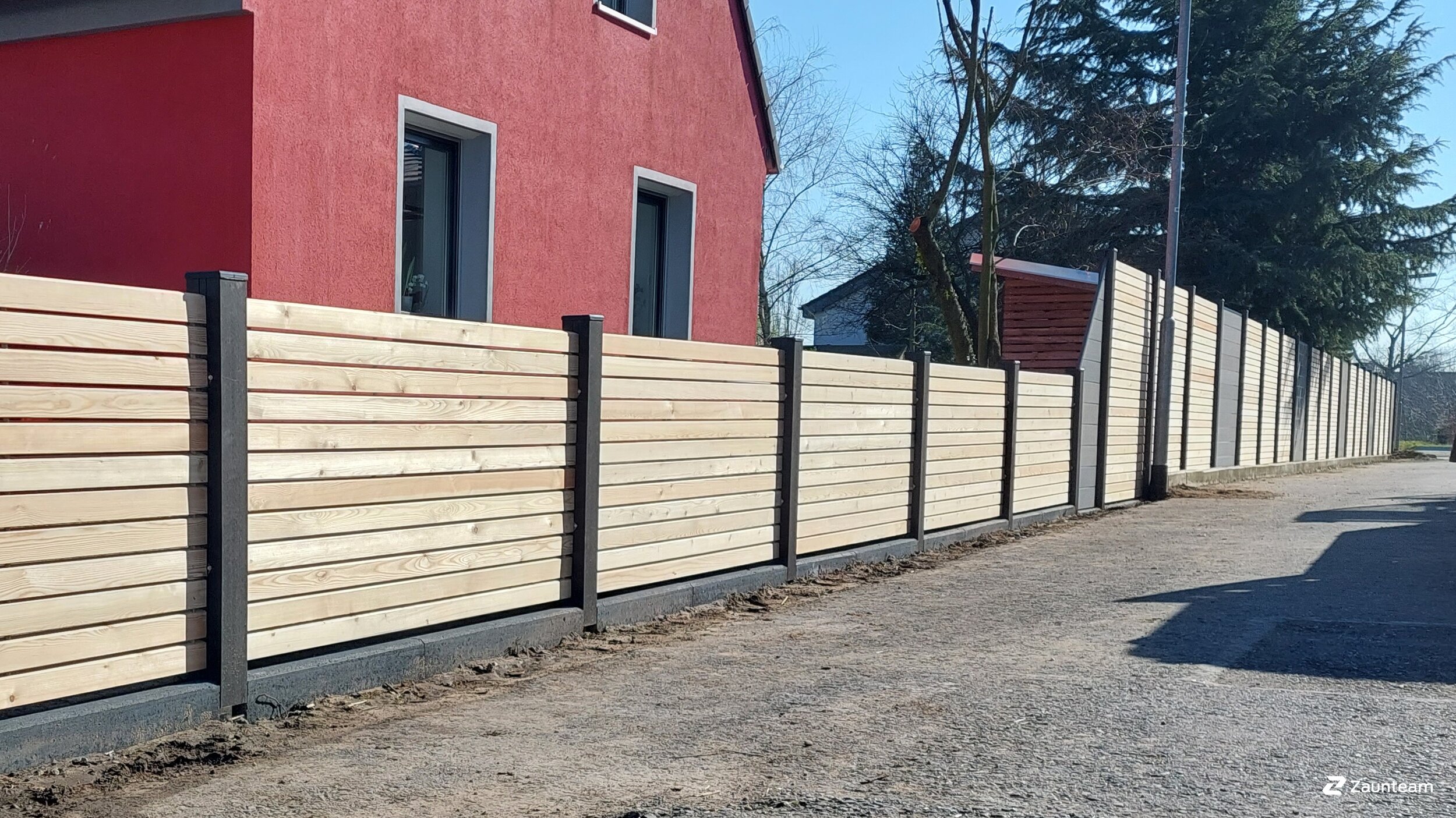 Holz Sichtschutz aus dem 2022 in 46487 Wesel Deutschland von Zaunteam Hohe Mark.