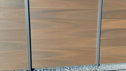 Protection brise-vue en matière plastique de 2022 à 46562 Voerde Allemagne de Zaunteam Hohe Mark.
