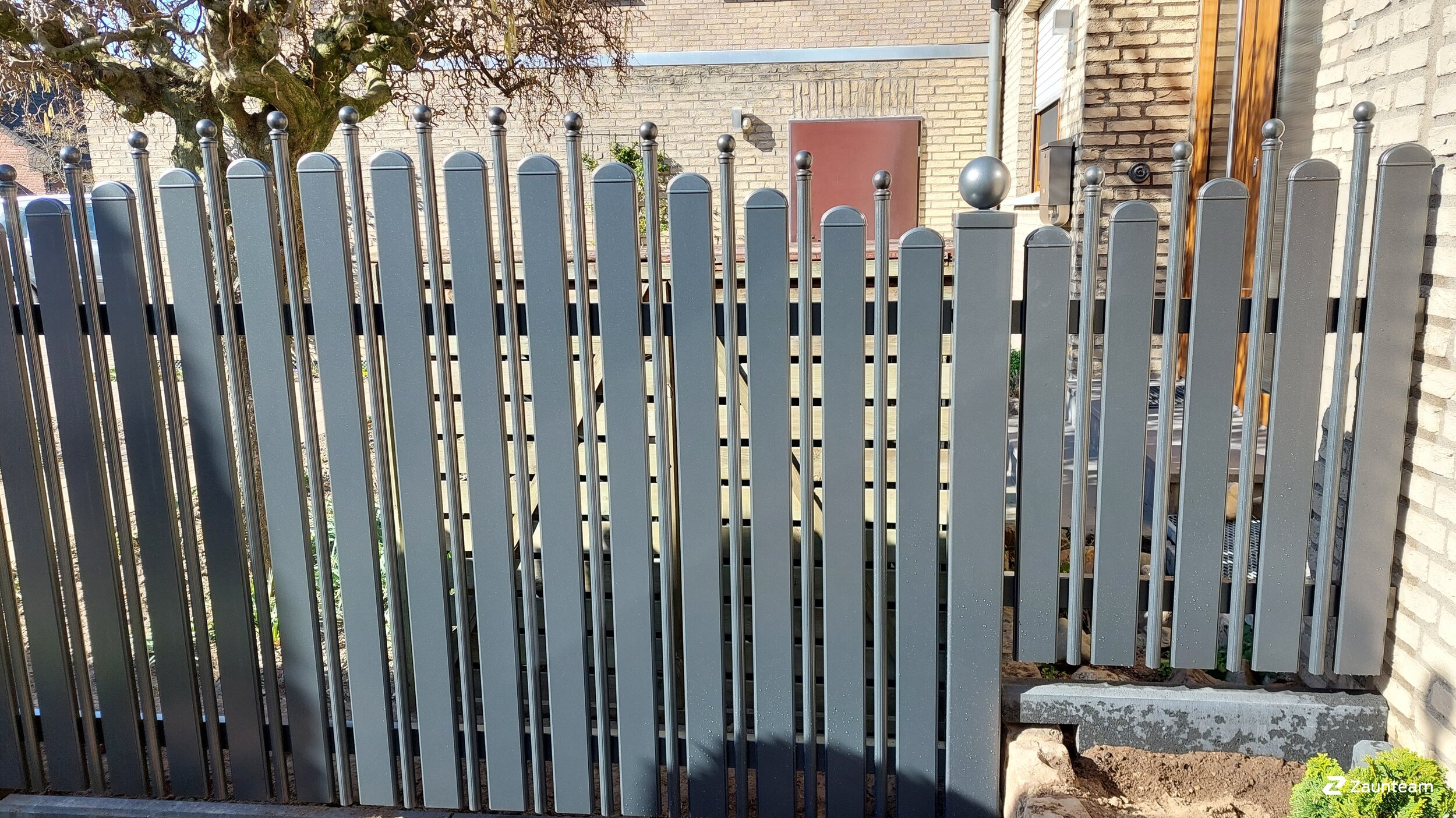 Aluzaun aus dem 2021 in 46459 Rees Deutschland von Zaunteam Hohe Mark.