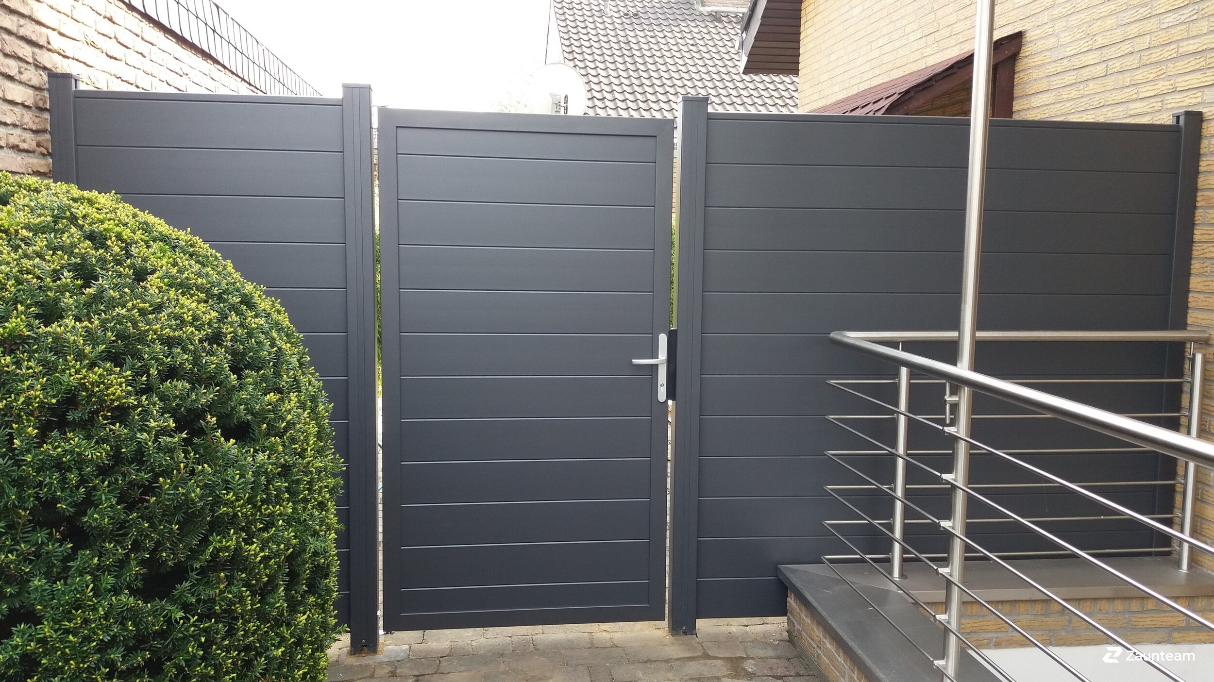 Kunststoff Sichtschutz aus dem 2021 in 46395 Bocholt Deutschland von Zaunteam Hohe Mark.