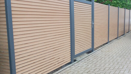 Aluminium Sichtschutz aus dem 2021 in 45739 Oer-Erckenschwick Deutschland von Zaunteam Hohe Mark.