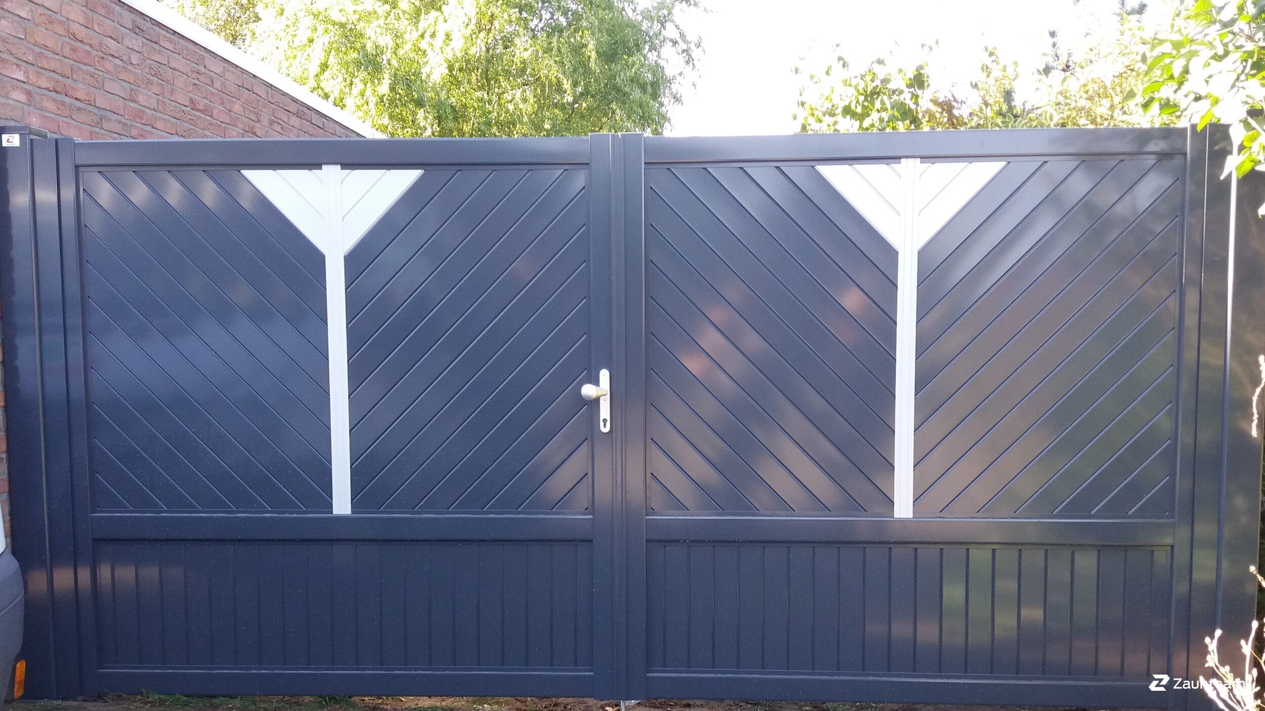 Aluminium Sichtschutz aus dem 2021 in 46499 Hamminkeln Deutschland von Zaunteam Hohe Mark.