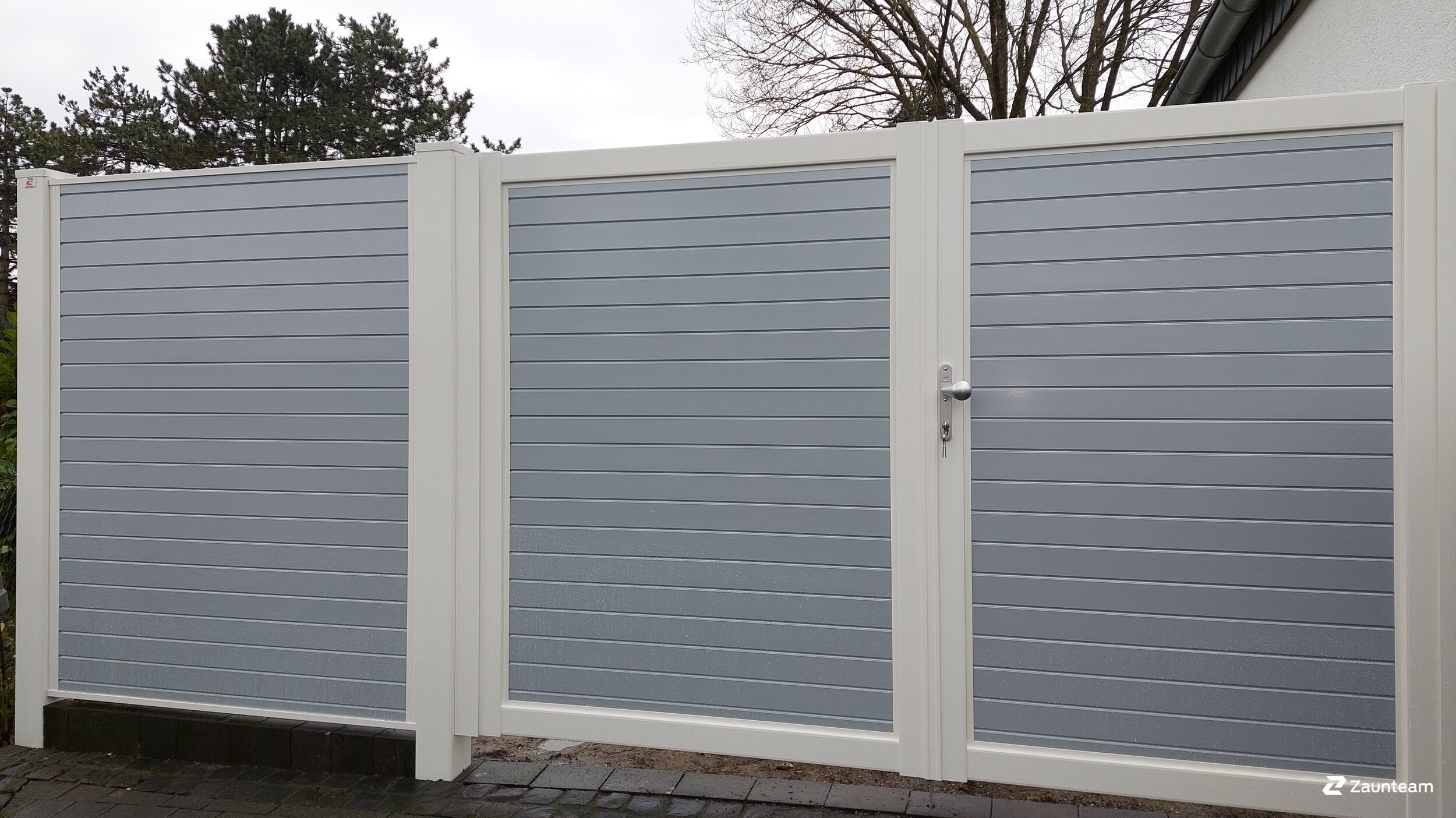 Aluminium Sichtschutz aus dem 2022 in 47509 Rheurdt Deutschland von Zaunteam Hohe Mark.