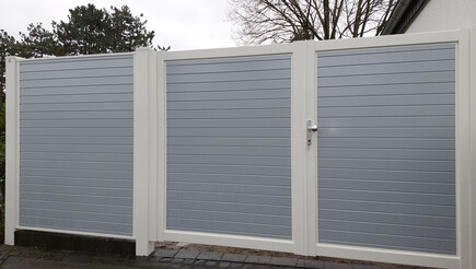 Aluminium Sichtschutz aus dem 2022 in 47509 Rheurdt Deutschland von Zaunteam Hohe Mark.