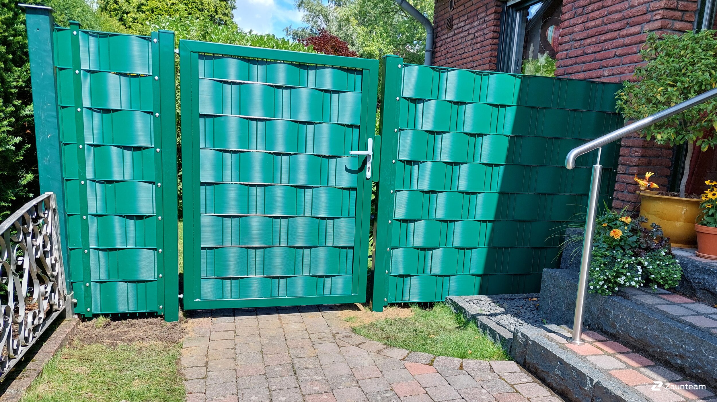 Flecht Sichtschutz aus dem 2023 in 46485 Wesel Deutschland von Zaunteam Hohe Mark.