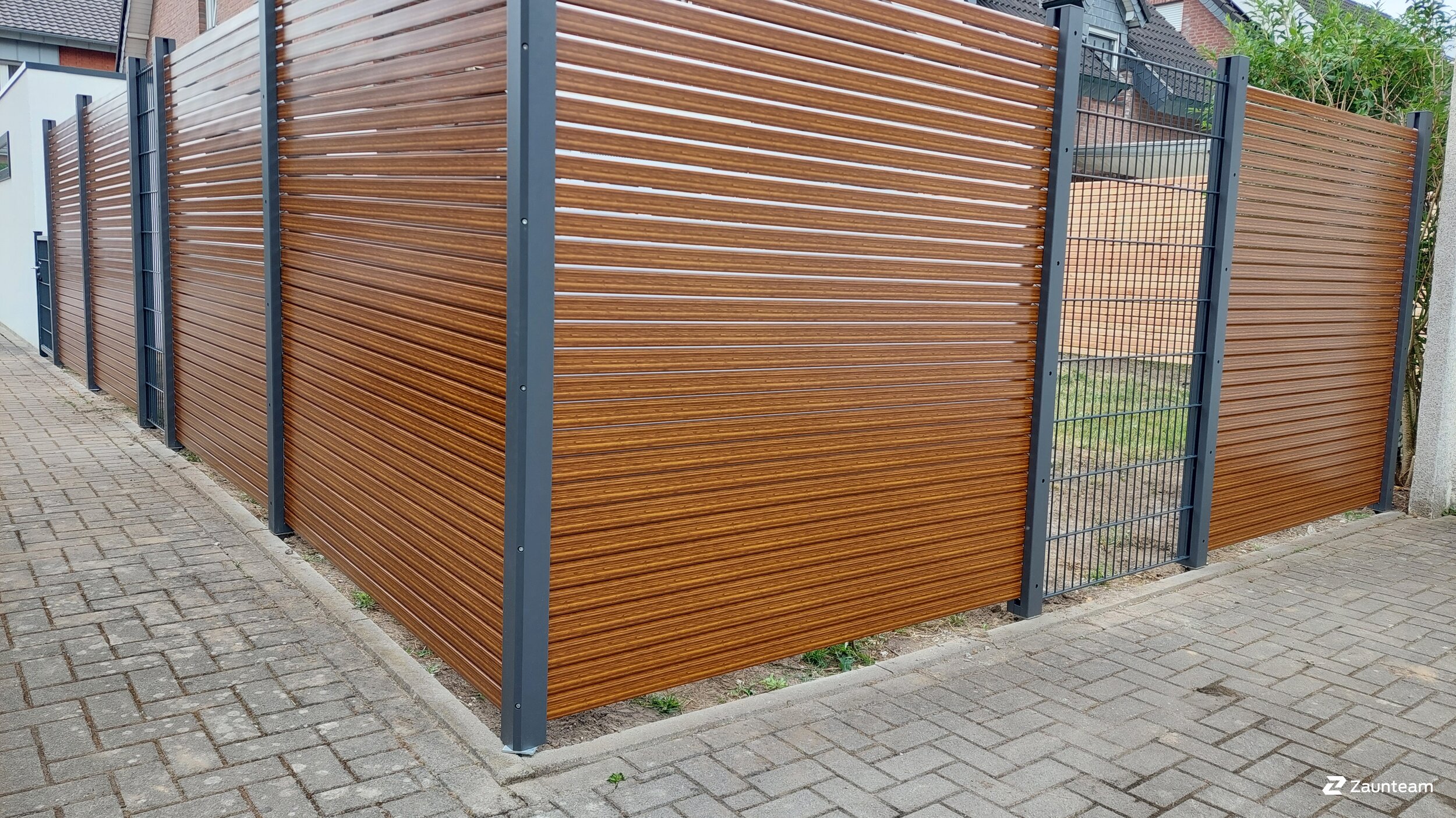 Aluminium Sichtschutz aus dem 2023 in 46485 Wesel Deutschland von Zaunteam Hohe Mark.
