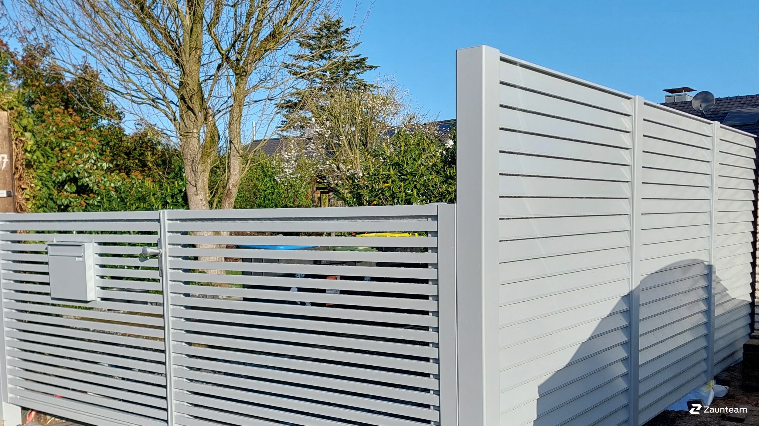 Aluminium Sichtschutz aus dem 2023 in 46485 Wesel Deutschland von Zaunteam Hohe Mark.